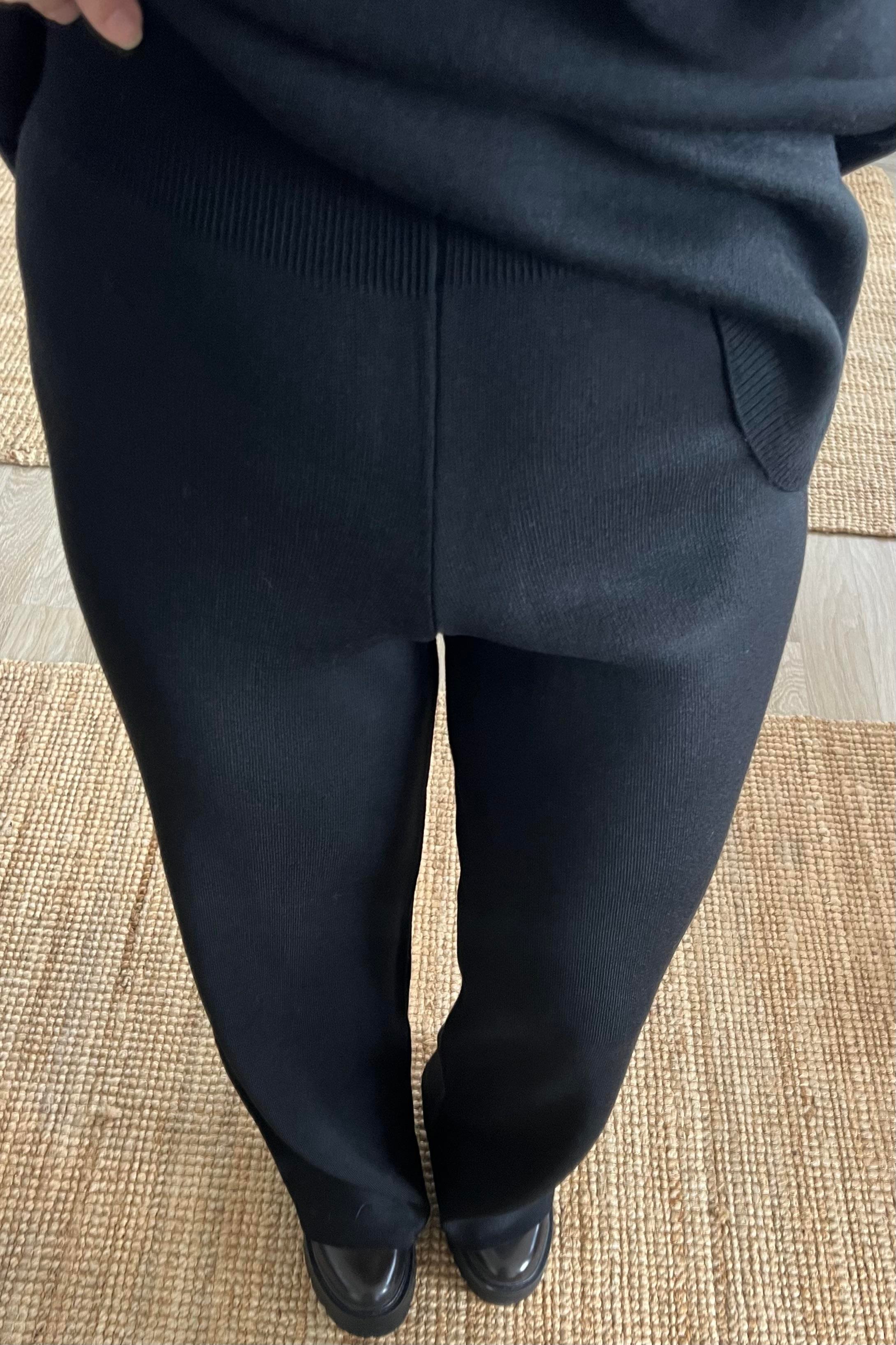 Siyah Comfort Triko Takım uygun fiyatlarda www.butikhola.com adresinde