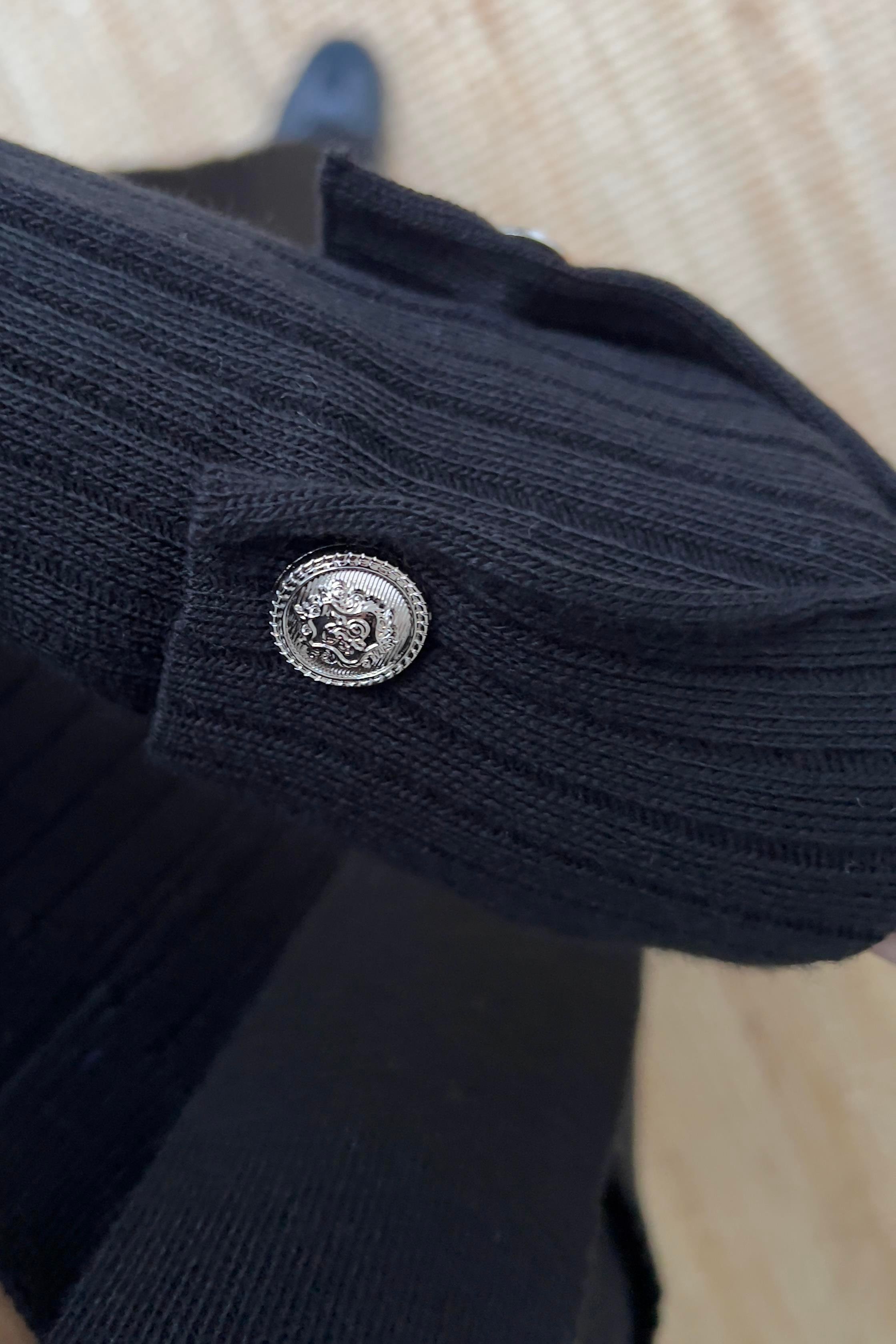 Siyah Fitilli Maksi Hırka Pantolon Takım uygun fiyatlarda www.butikhola.com adresinde