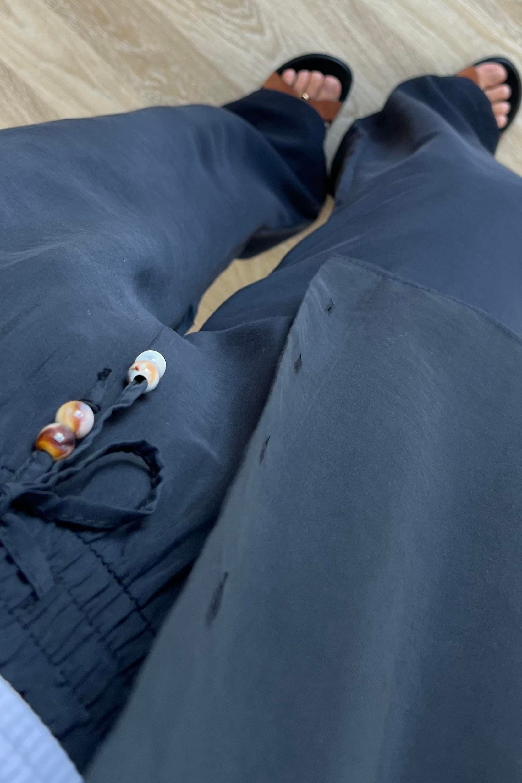 Siyah Modal Premium Gömlek Pantolon Takım uygun fiyatlarda www.butikhola.com adresinde