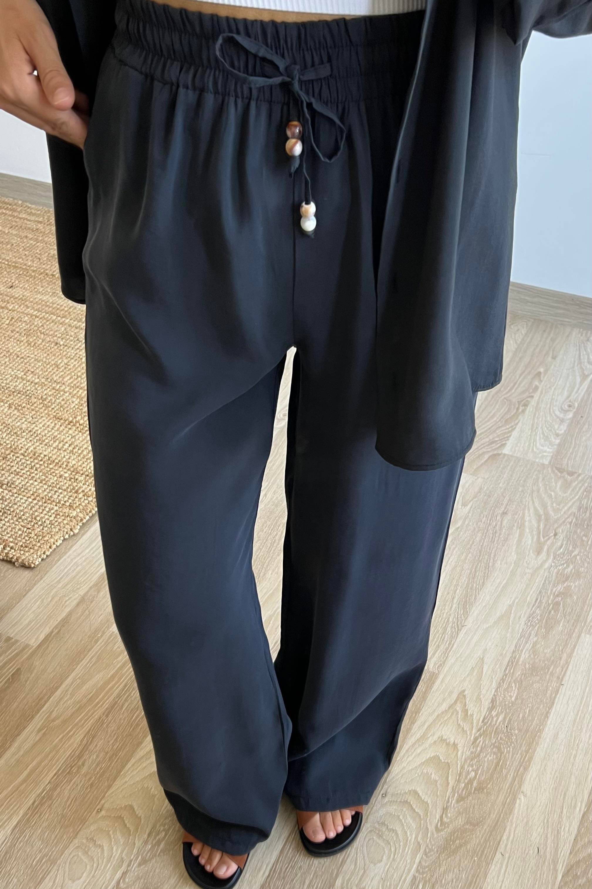 Siyah Modal Premium Gömlek Pantolon Takım uygun fiyatlarda www.butikhola.com adresinde