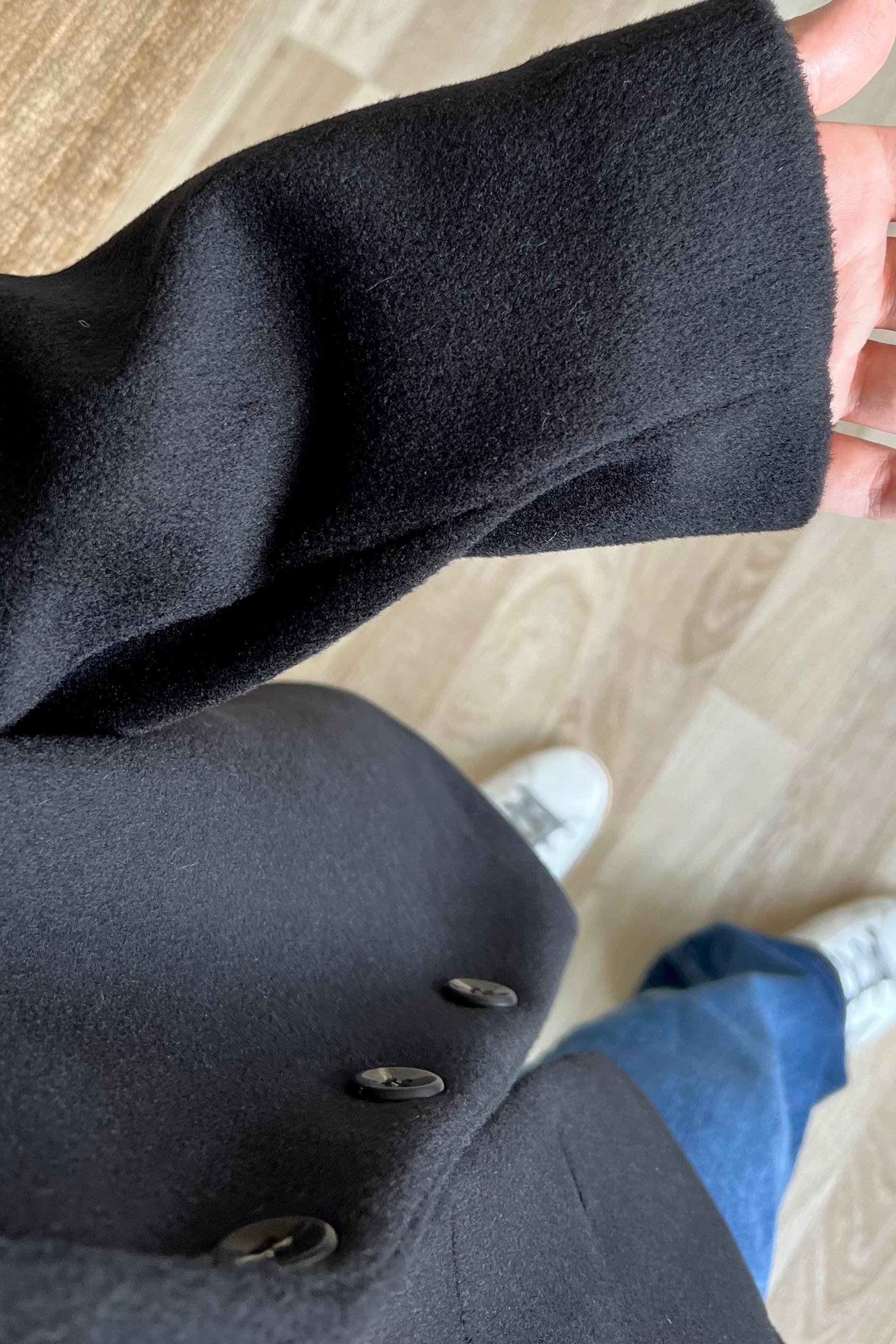 Siyah Premium Cepli Kaşe Blazer Ceket uygun fiyatlarda www.butikhola.com adresinde