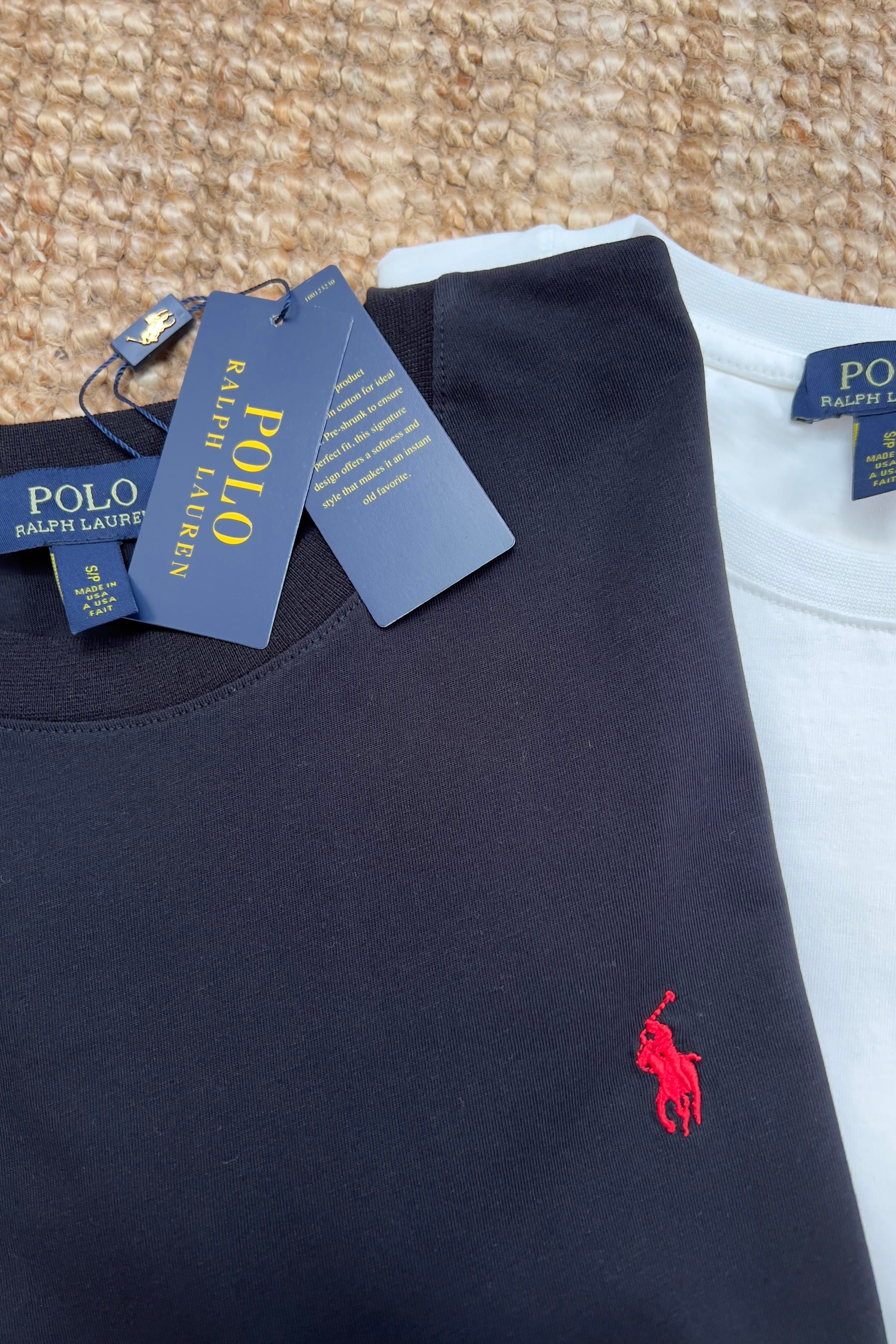 Siyah PRL Mini Nakış Logolu Tshirt uygun fiyatlarda www.butikhola.com adresinde