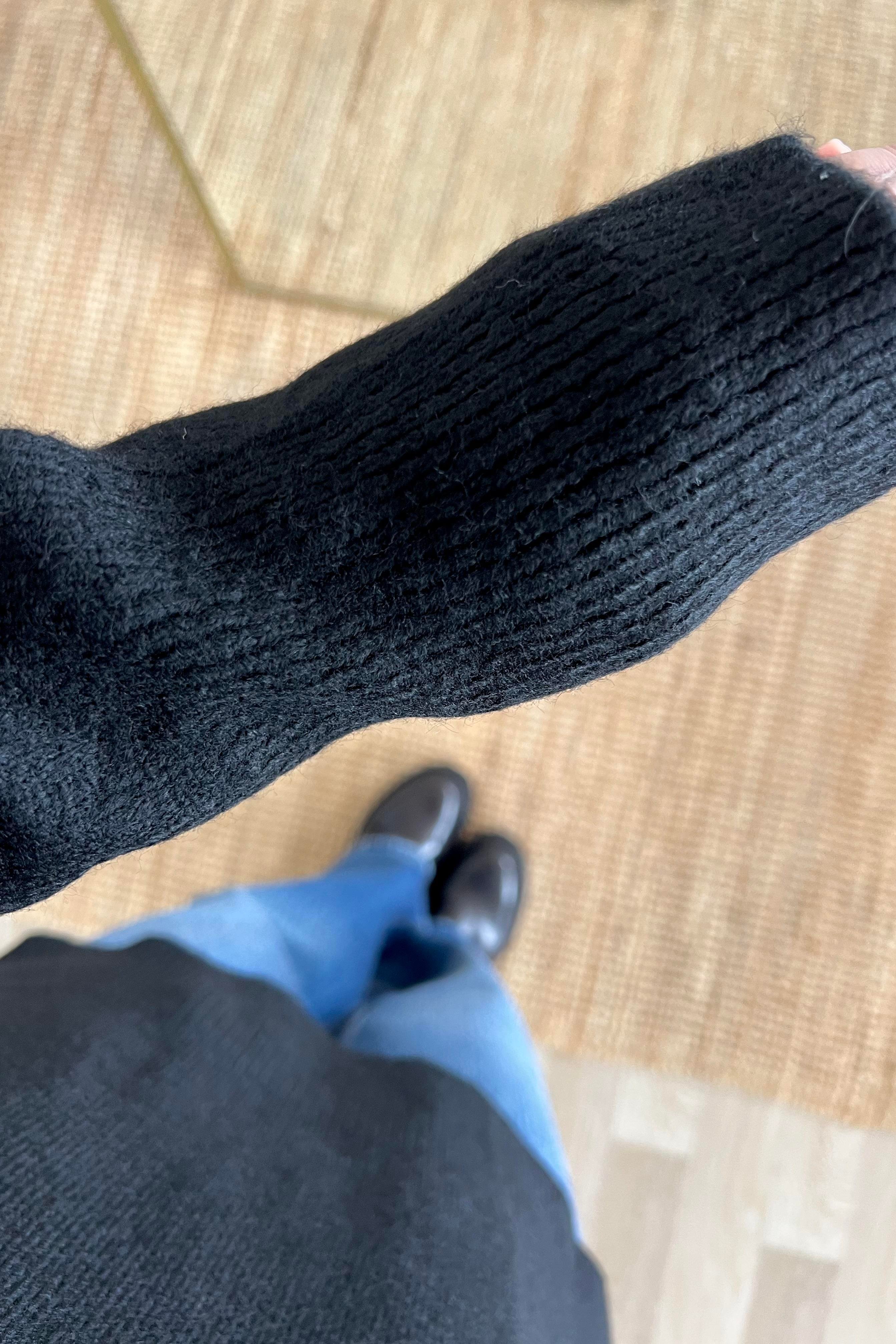 Siyah Soft Touch Basic Kazak  uygun fiyatlarda www.butikhola.com adresinde