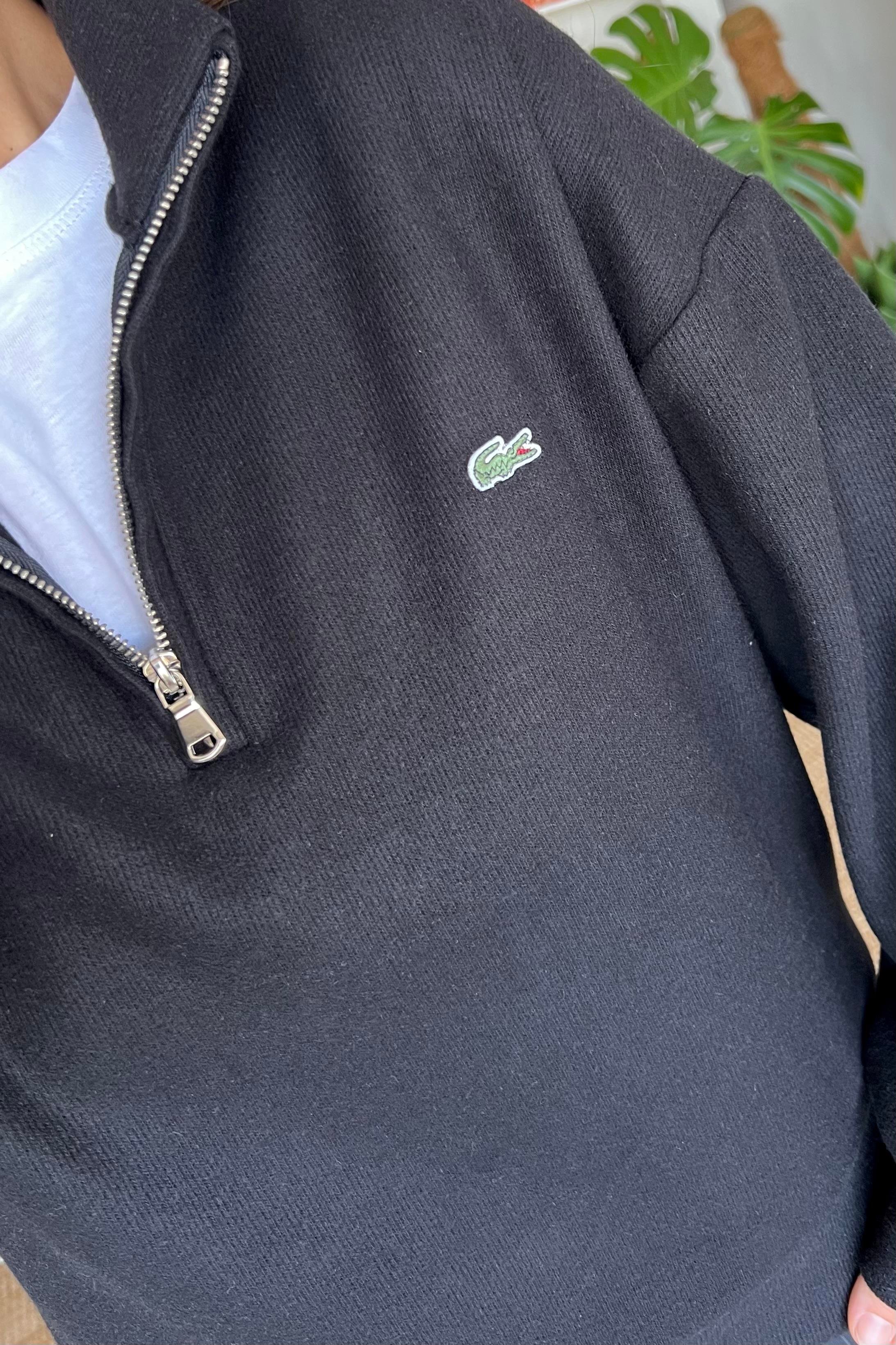 Siyah Yumuşak Dokulu Yakası Fermuarlı Sweatshirt uygun fiyatlarda www.butikhola.com adresinde