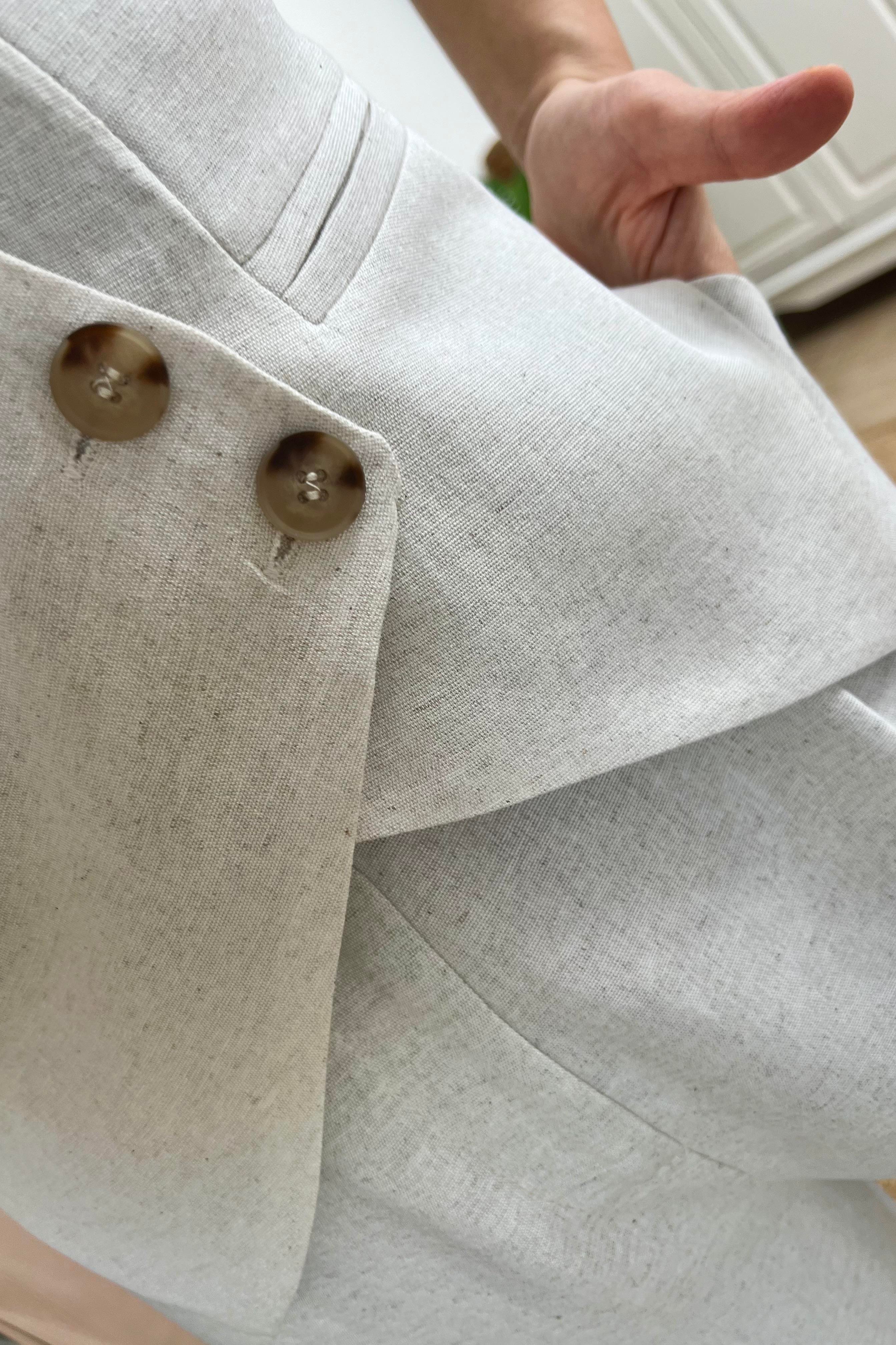 Taş Maskülen Keten Yelek Pantolon Takım uygun fiyatlarda www.butikhola.com adresinde