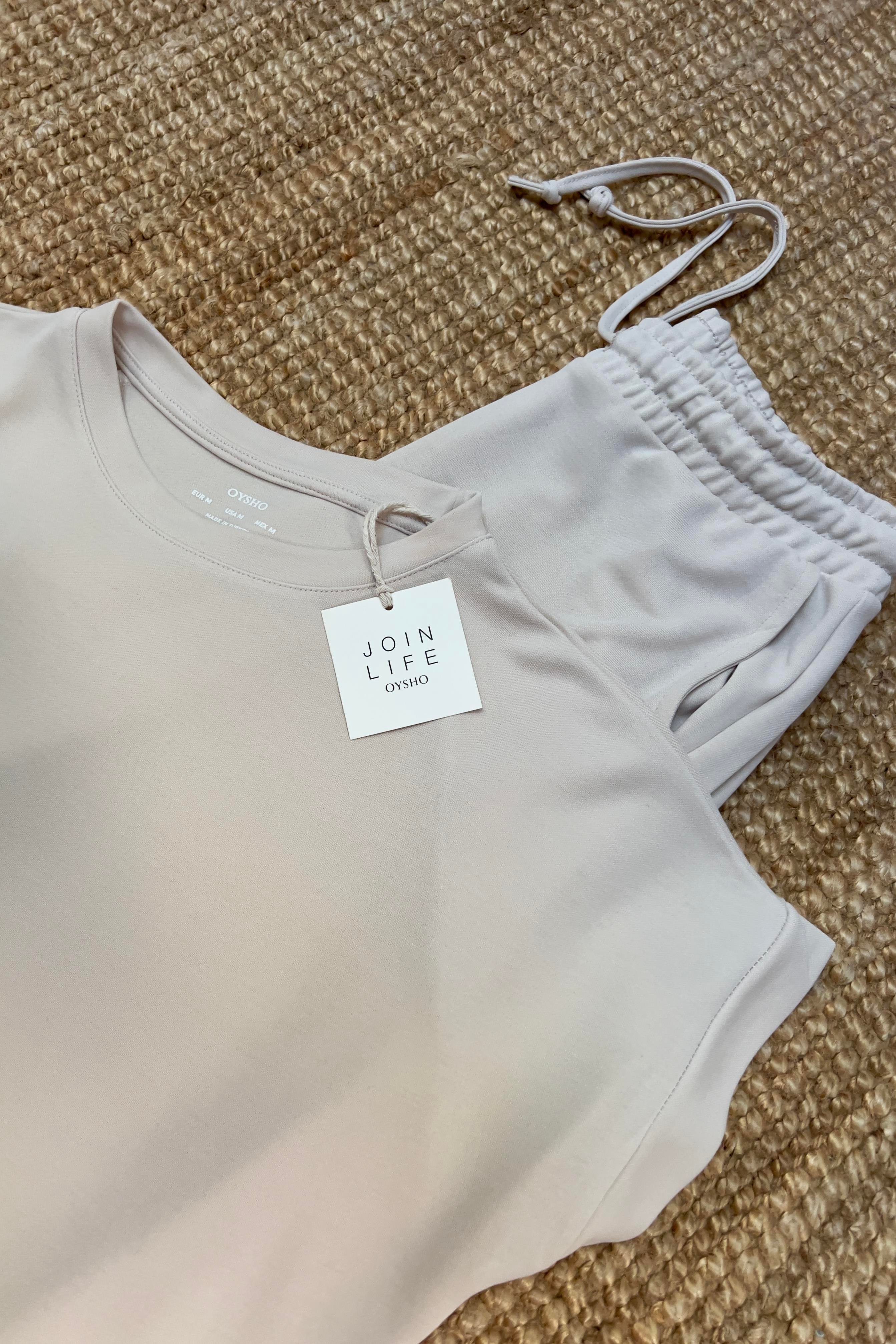 Taş Oysho Kumaş Modal Tshirt Pantolon Takım uygun fiyatlarda www.butikhola.com adresinde