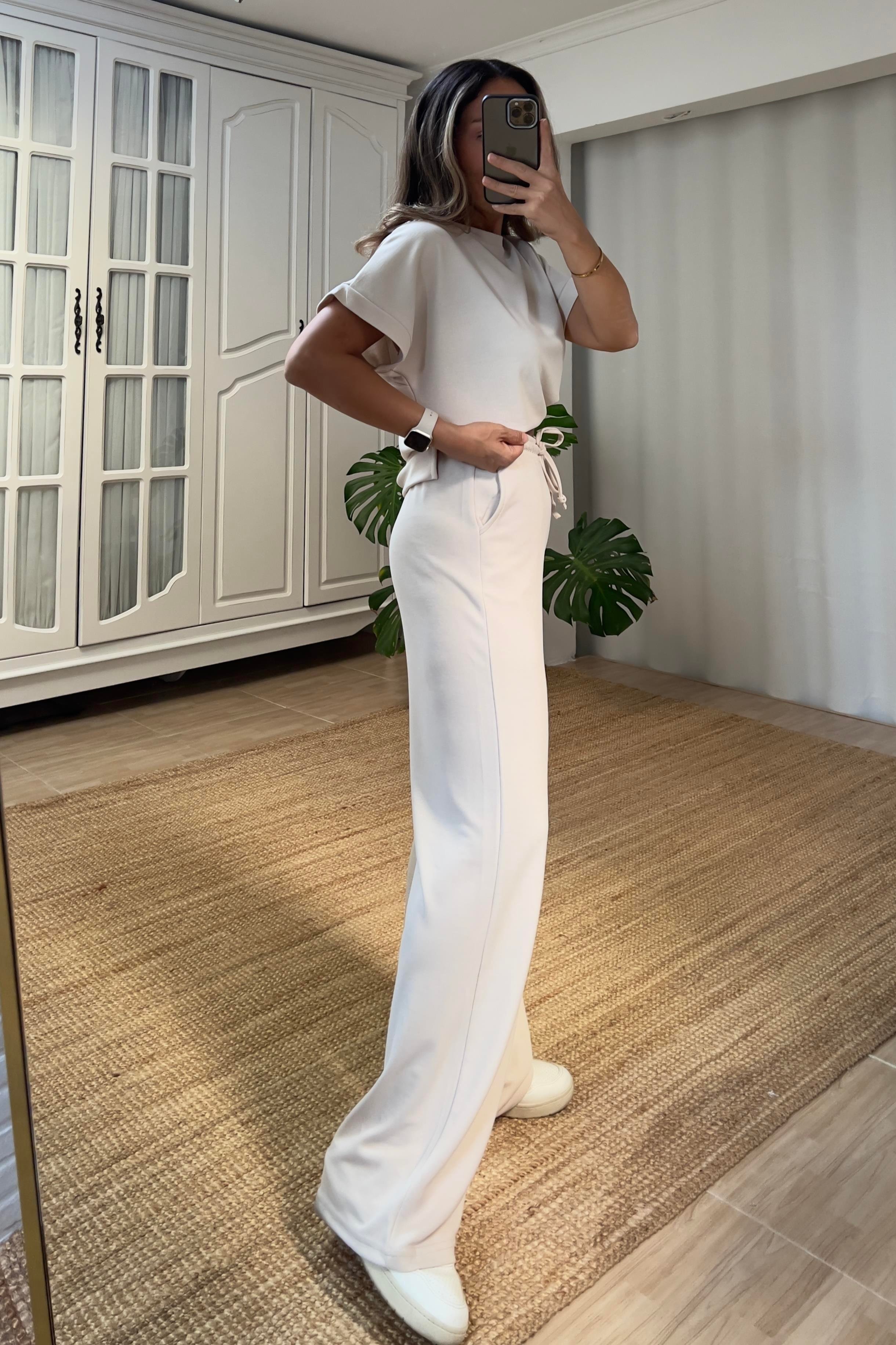 Taş Oysho Kumaş Modal Tshirt Pantolon Takım uygun fiyatlarda www.butikhola.com adresinde