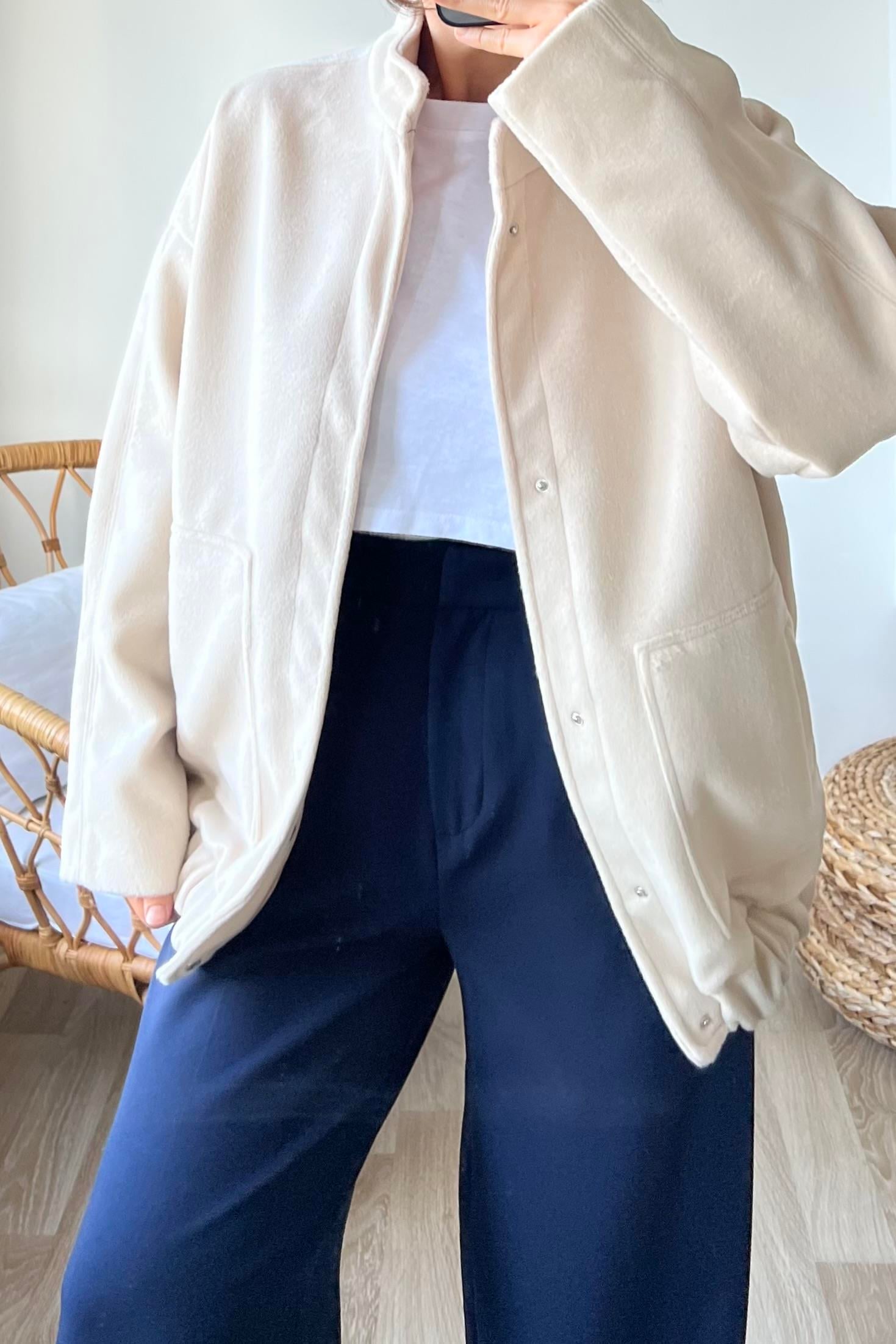 Taş Premium Cepli Kaşe Bomber Ceket uygun fiyatlarda www.butikhola.com adresinde