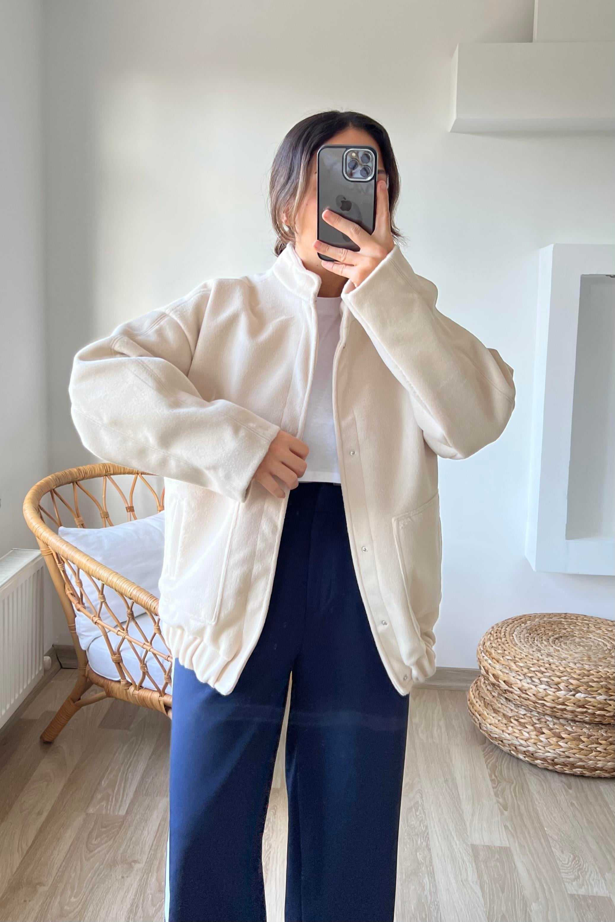 Taş Premium Cepli Kaşe Bomber Ceket uygun fiyatlarda www.butikhola.com adresinde