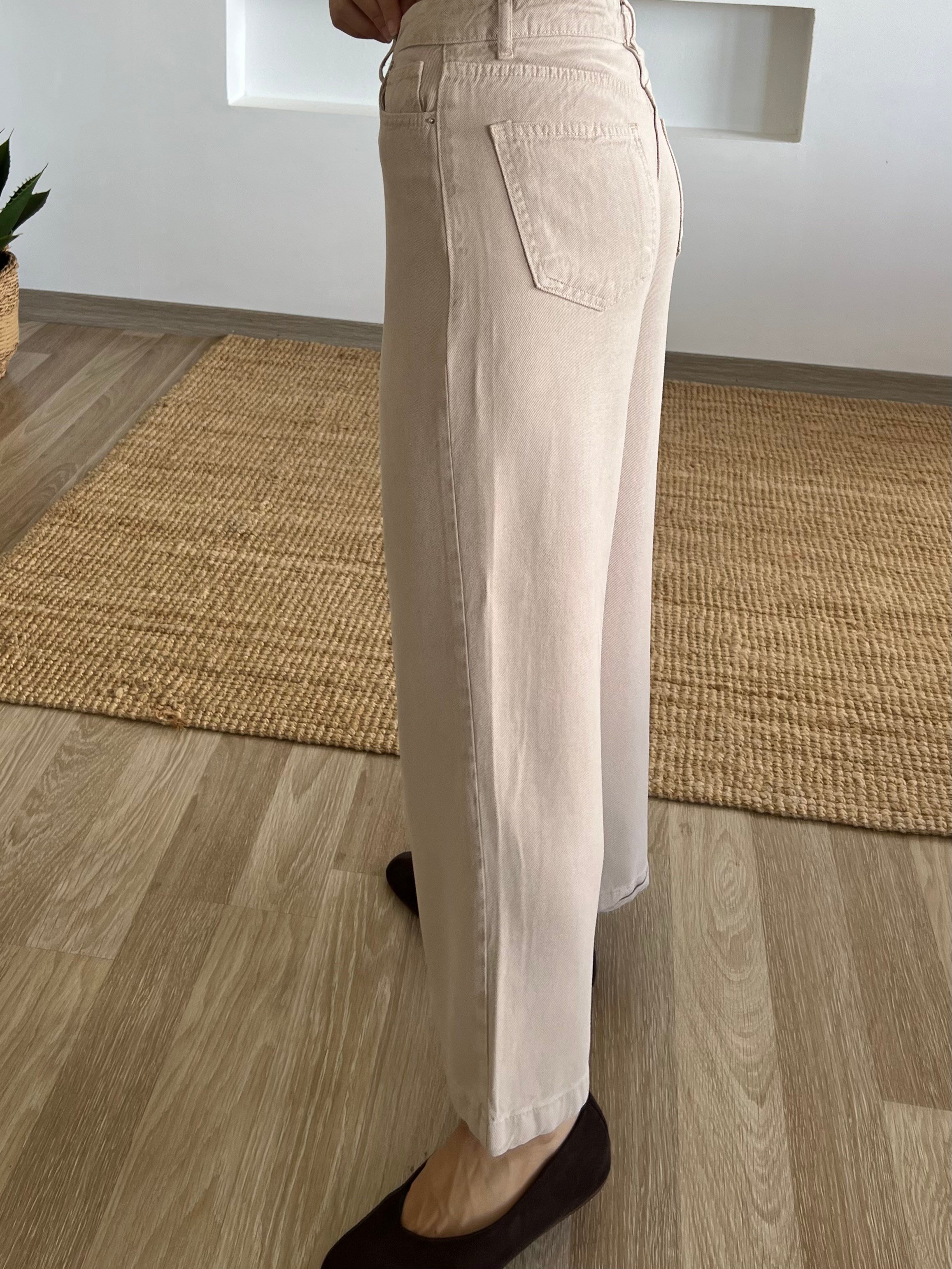 Taş Rengi Yumuşak Dokulu Jean uygun fiyatlarda www.butikhola.com adresinde
