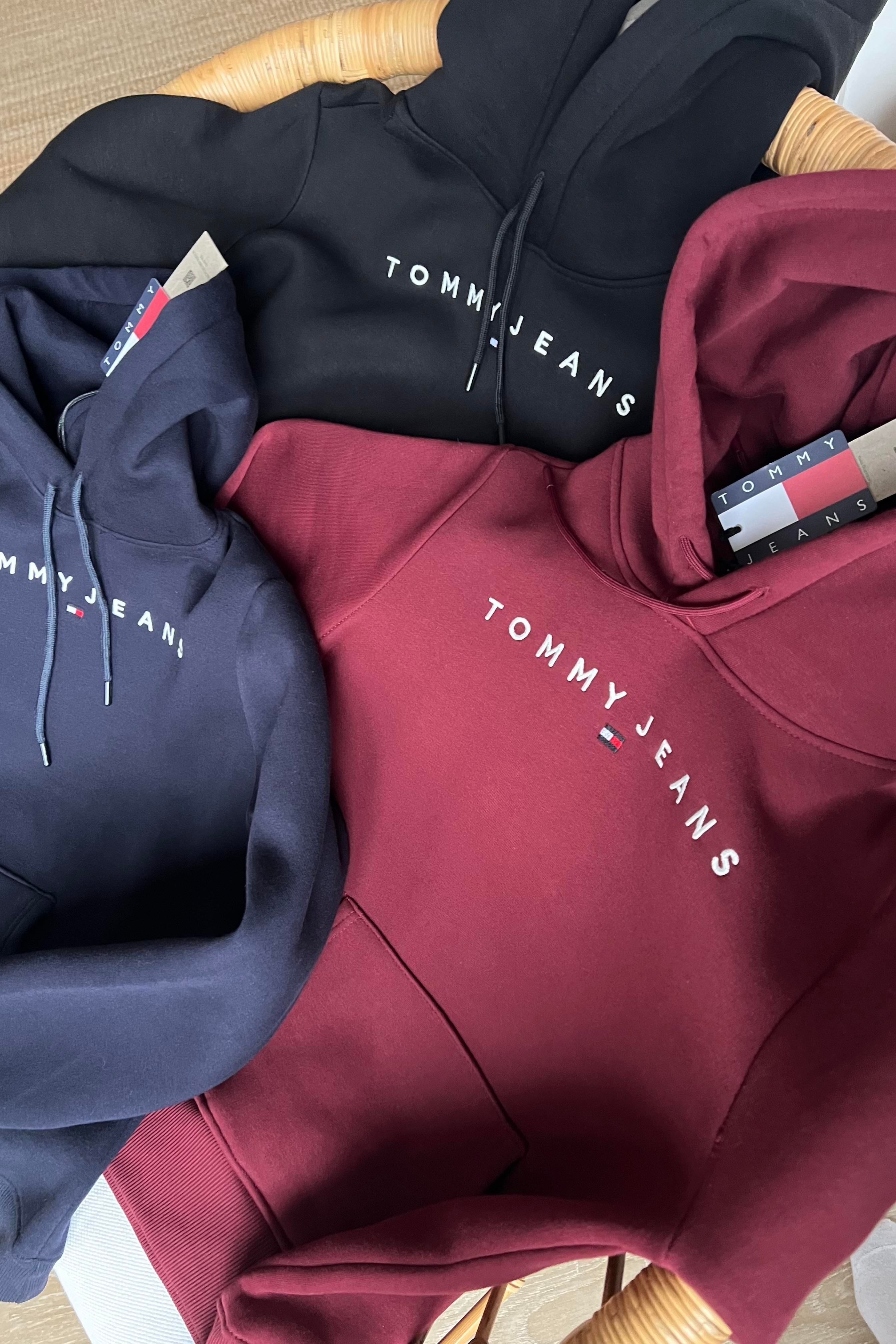 TH Bordo Kanguru Cepli Kapüşonlu Sweatshirt uygun fiyatlarda www.butikhola.com adresinde