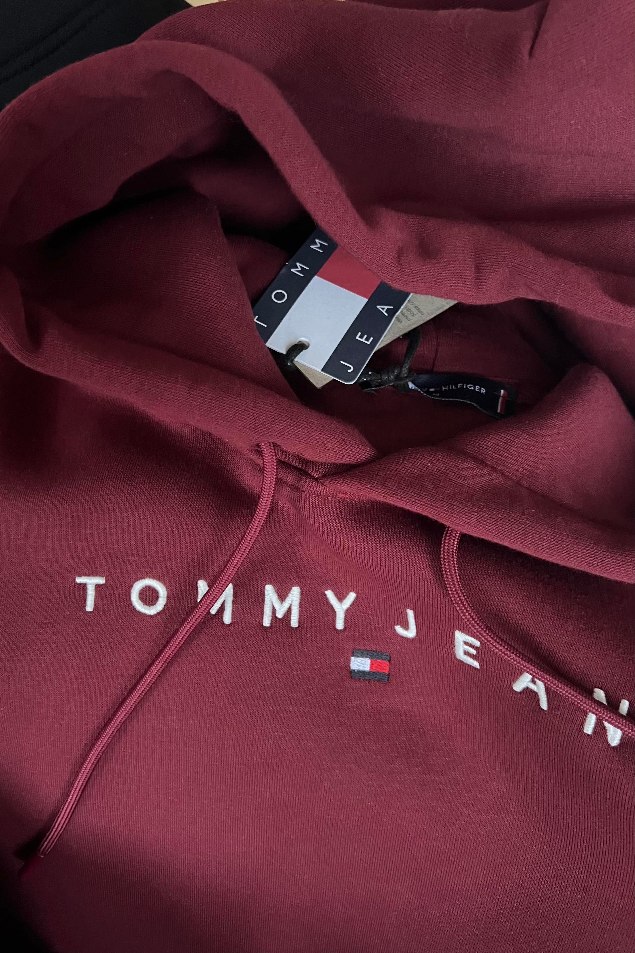 TH Bordo Kanguru Cepli Kapüşonlu Sweatshirt uygun fiyatlarda www.butikhola.com adresinde