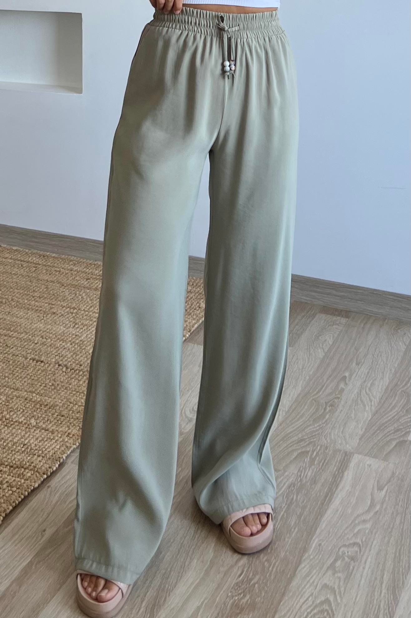 Yağ Yeşili Modal Premium Gömlek Pantolon Takım uygun fiyatlarda www.butikhola.com adresinde