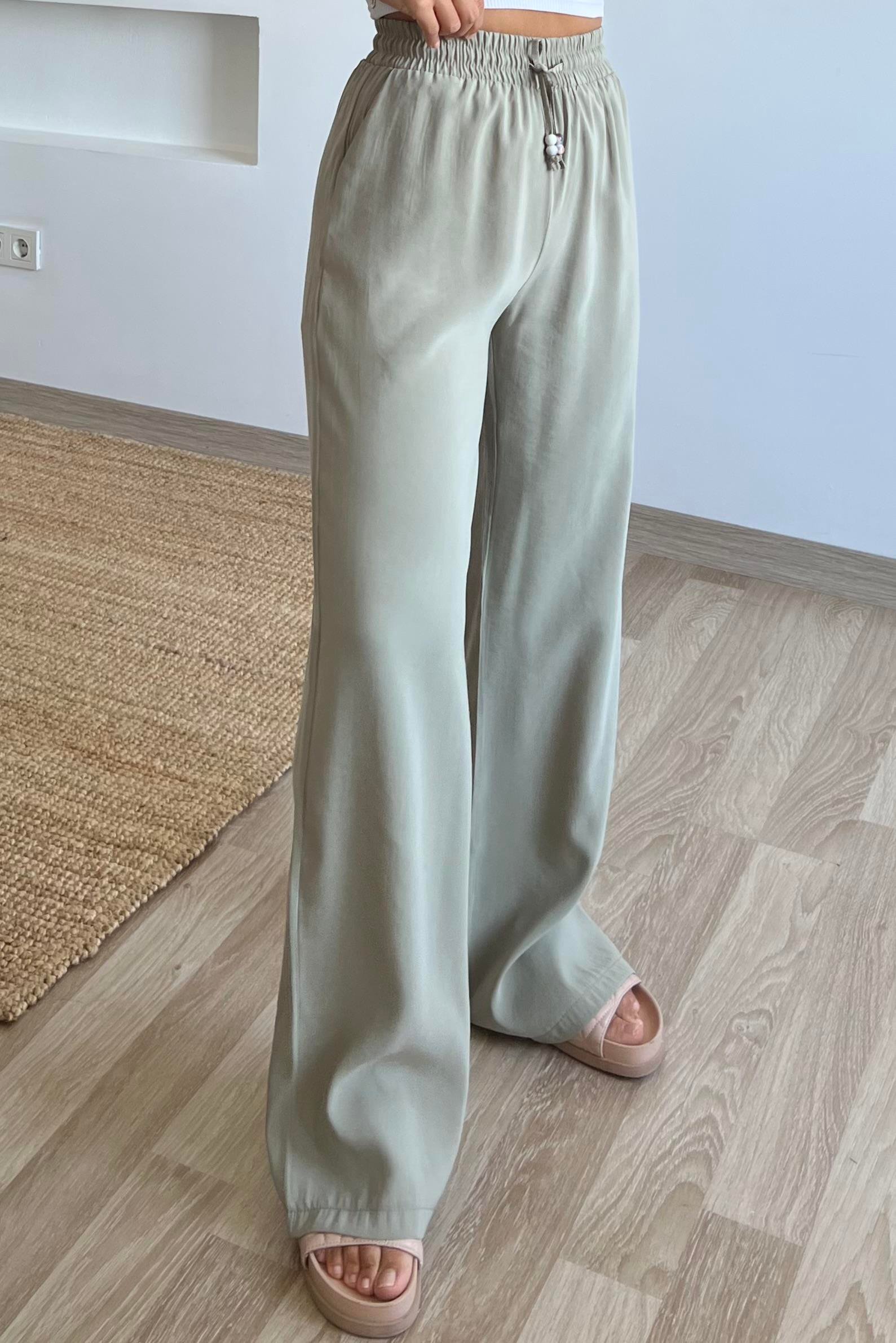 Yağ Yeşili Modal Premium Gömlek Pantolon Takım uygun fiyatlarda www.butikhola.com adresinde