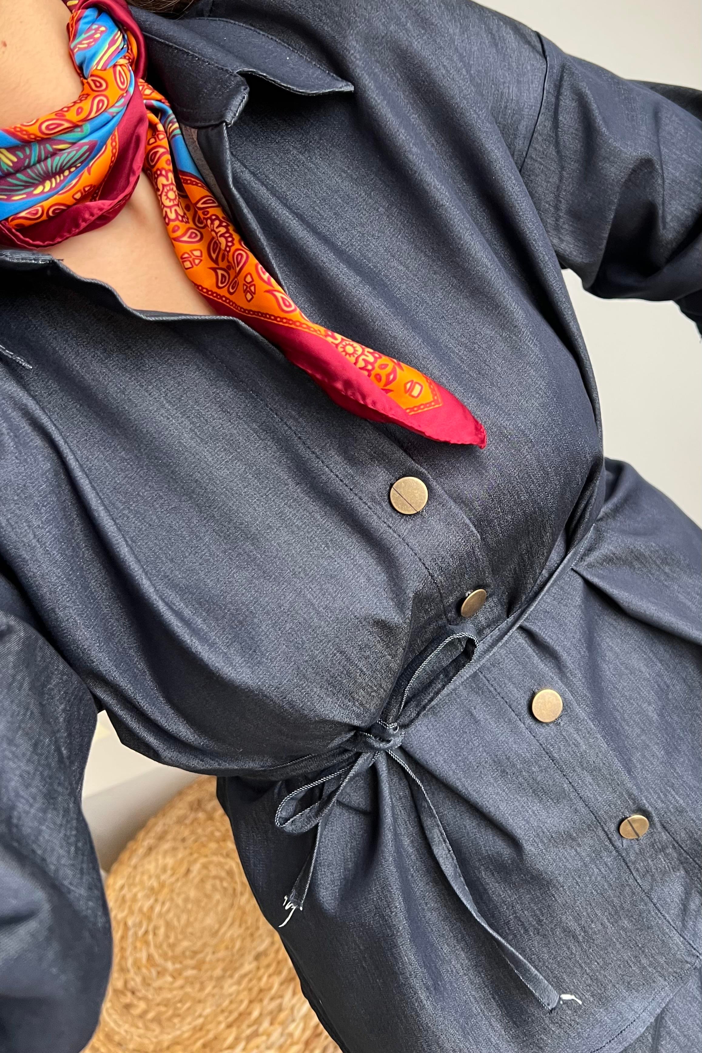 Yumuşak Dokulu Jean Gömlek Pantolon Takım uygun fiyatlarda www.butikhola.com adresinde
