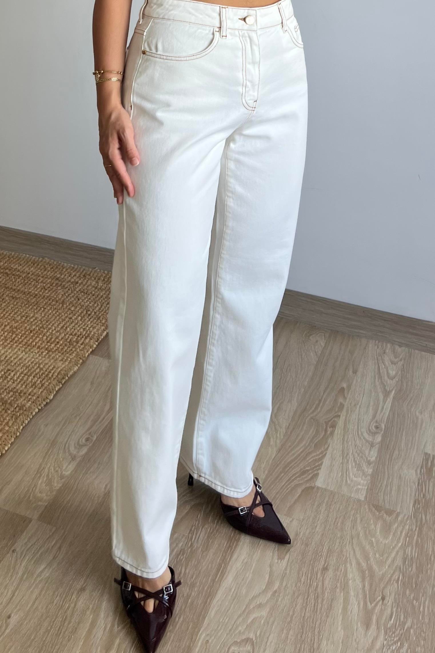 ZR Ekru Straight Fit Jean uygun fiyatlarda www.butikhola.com adresinde
