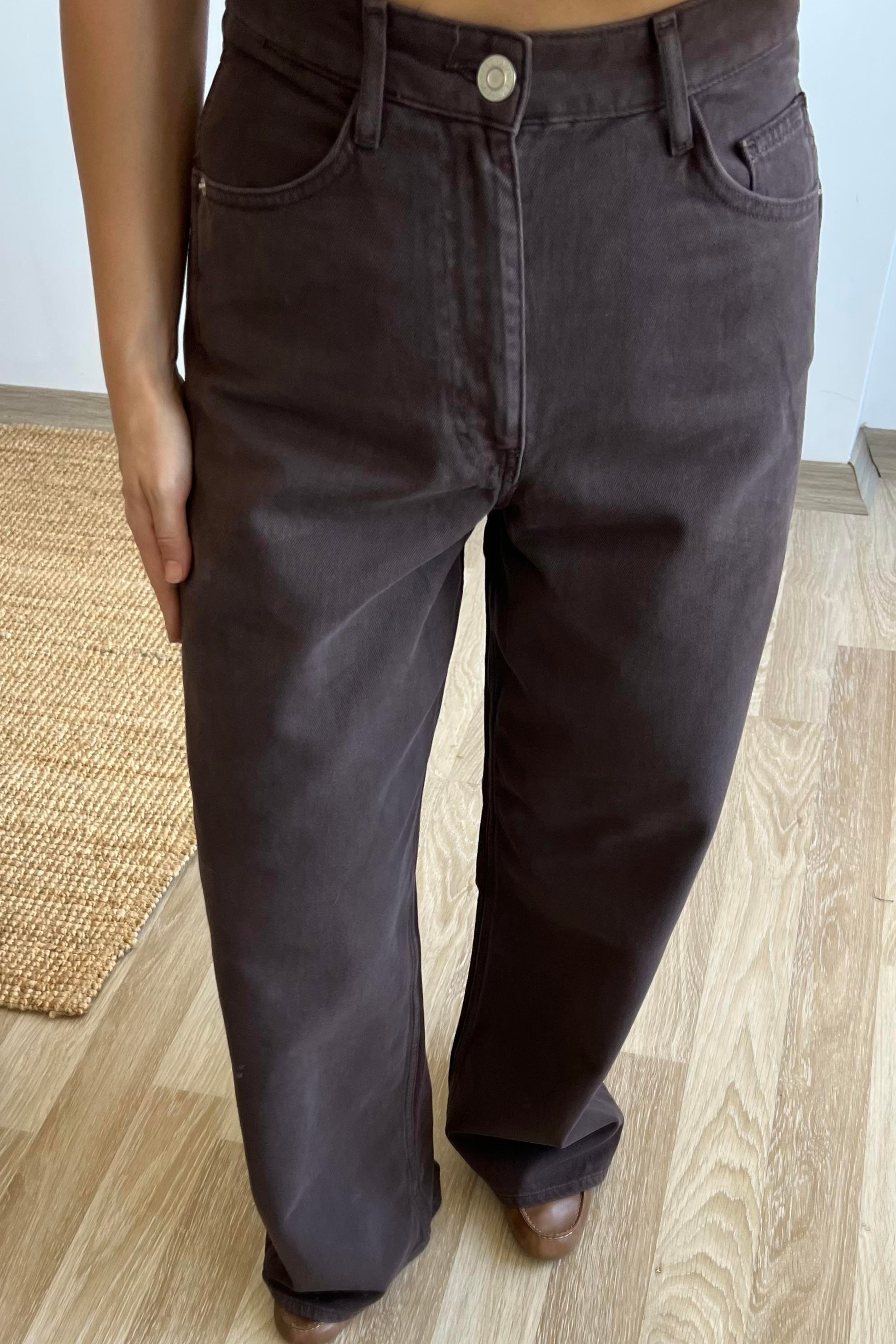 ZR Kahve Baggy Jean uygun fiyatlarda www.butikhola.com adresinde