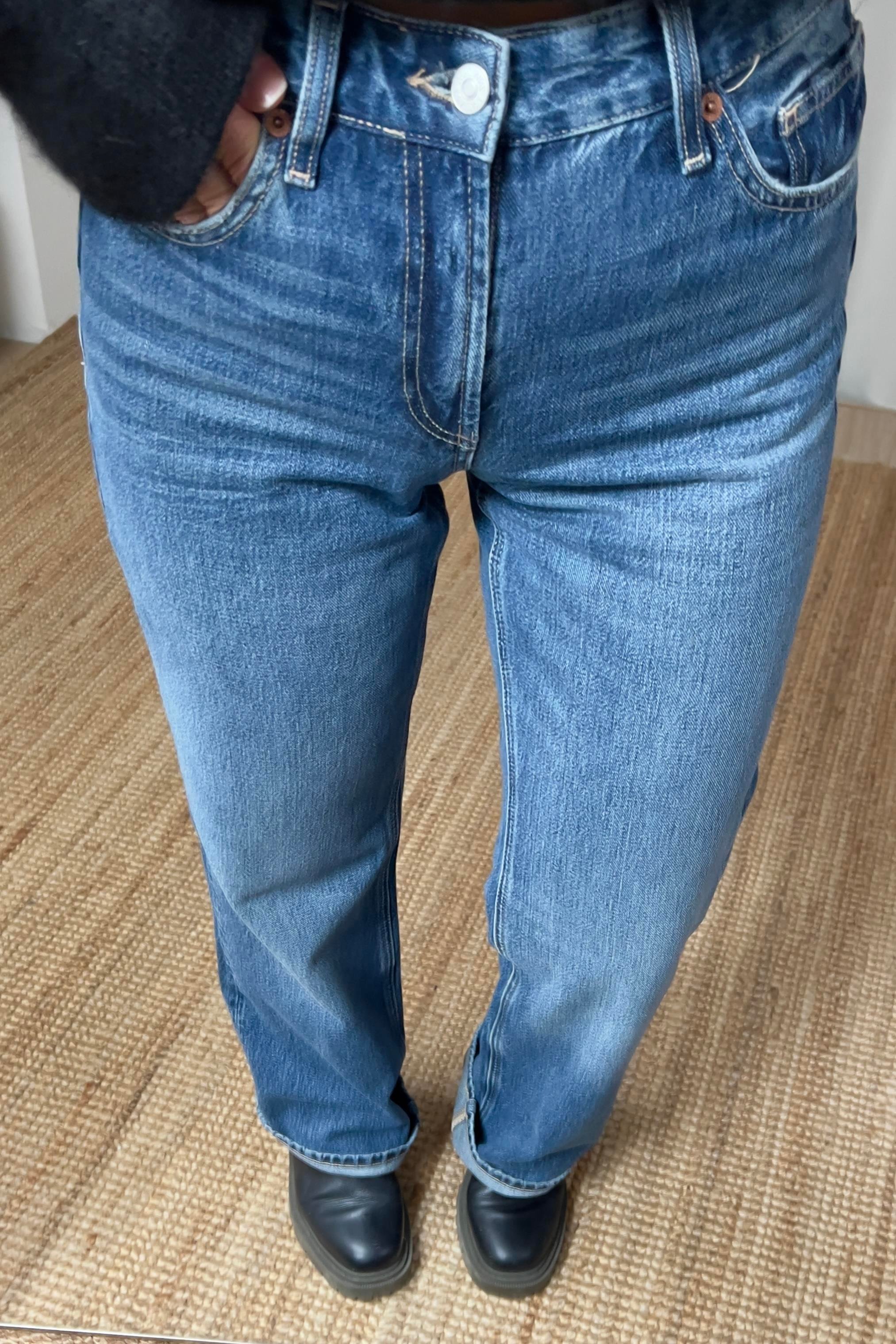 Zr Koyu Mavi Yıkamalı Straight Jean uygun fiyatlarda www.butikhola.com adresinde