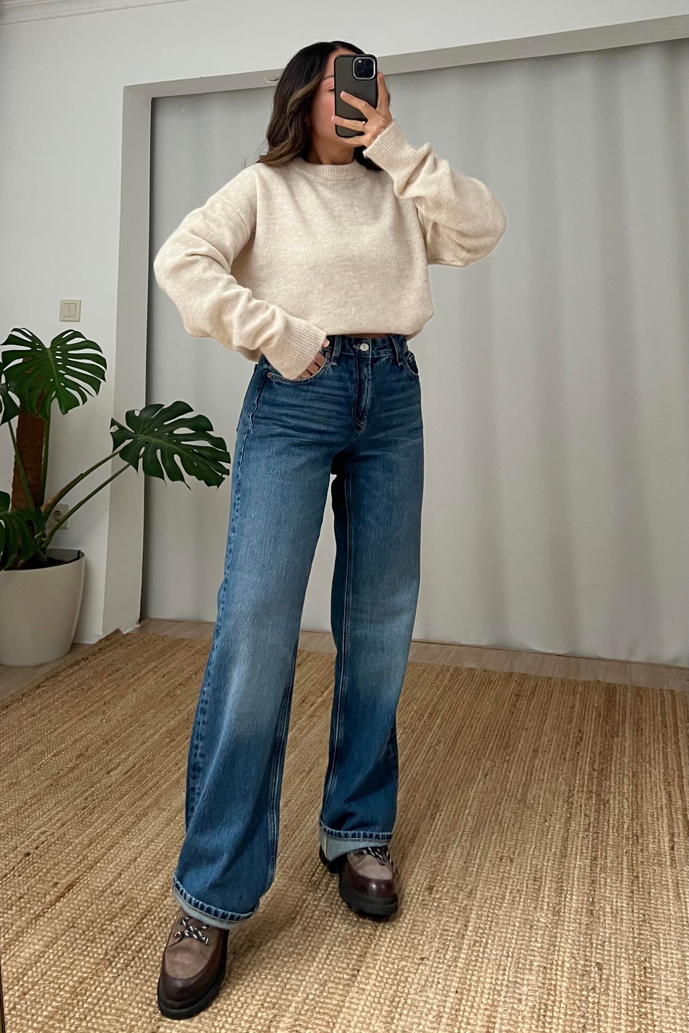 Zr Koyu Mavi Yıkamalı Straight Jean uygun fiyatlarda www.butikhola.com adresinde