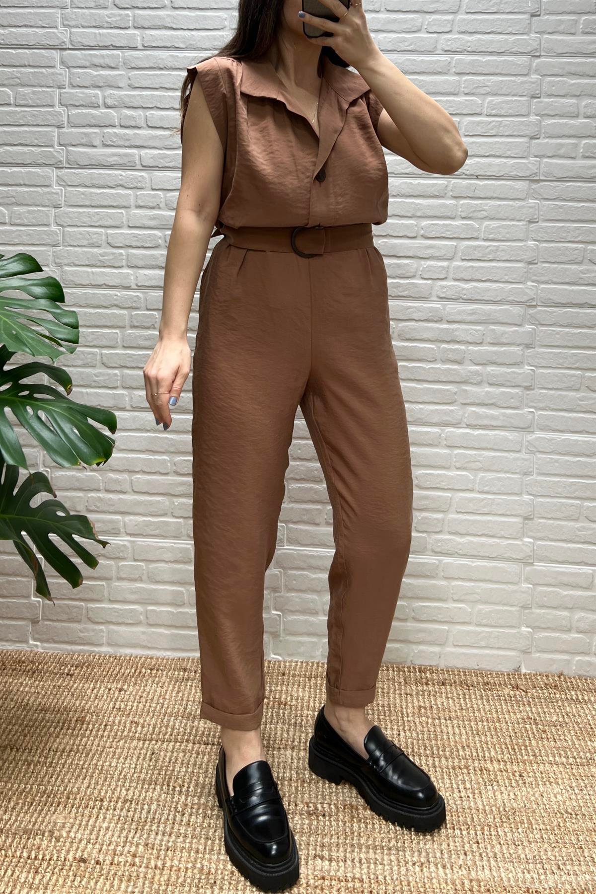 Zr Kuşaklı Tensel Tulum uygun fiyatlarda www.butikhola.com adresinde