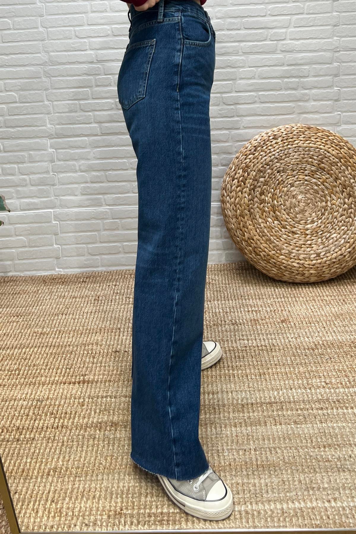 Zr Mavi Palazzo Jean uygun fiyatlarda www.butikhola.com adresinde