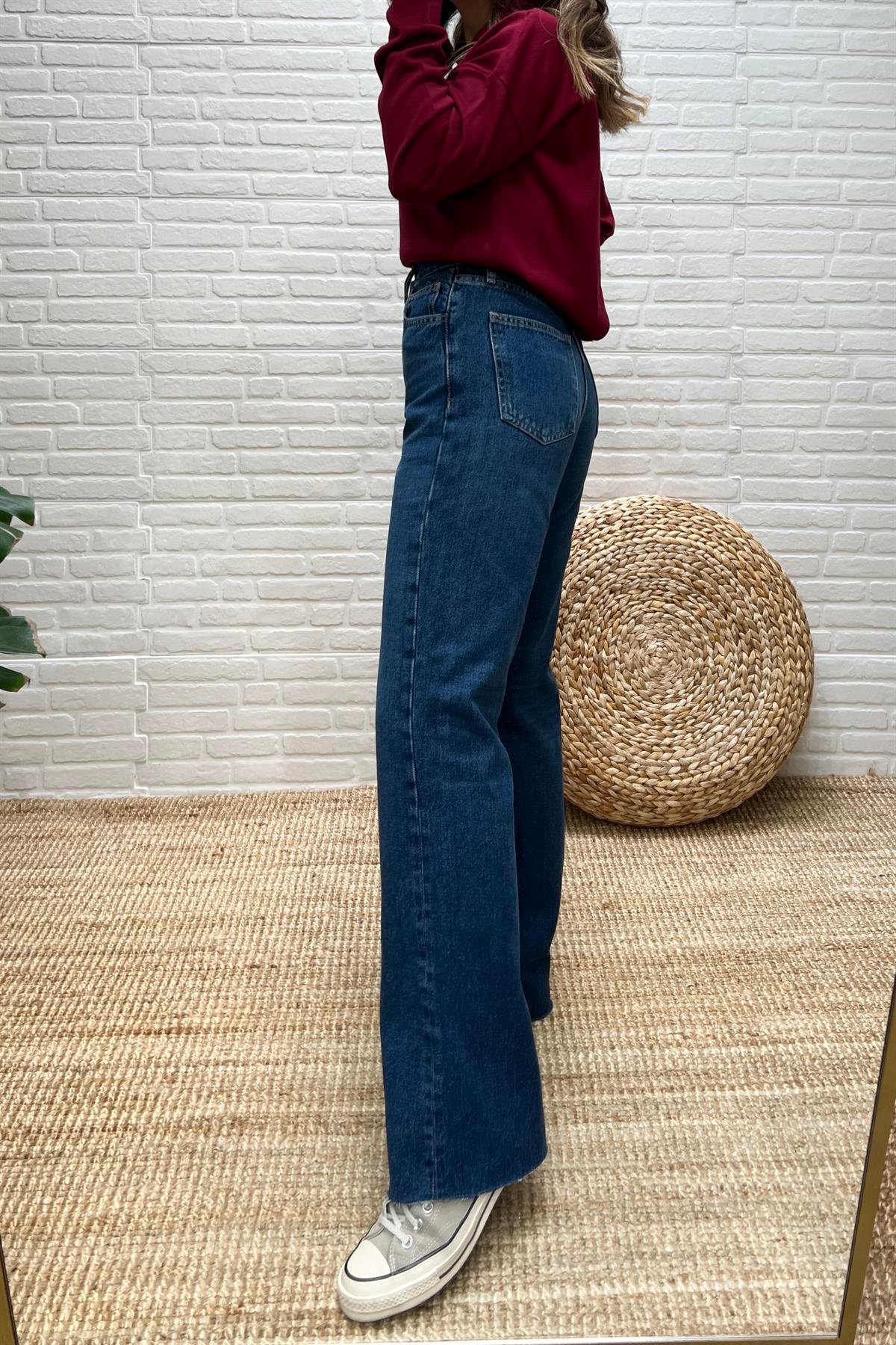 Zr Mavi Palazzo Jean uygun fiyatlarda www.butikhola.com adresinde