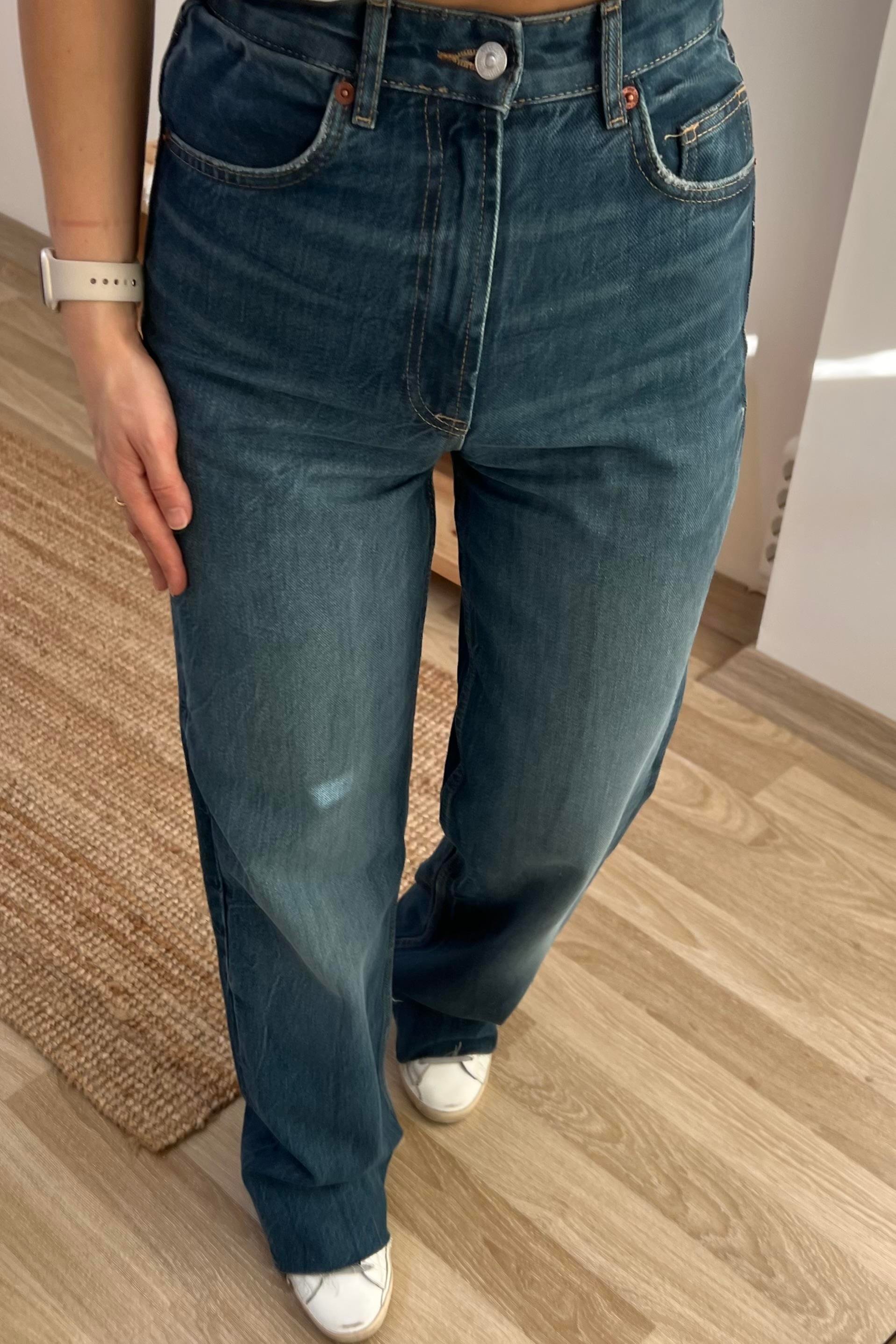 Zr Mavi Yıkamalı Long Straight Fit Kesik Paça Jean  uygun fiyatlarda www.butikhola.com adresinde