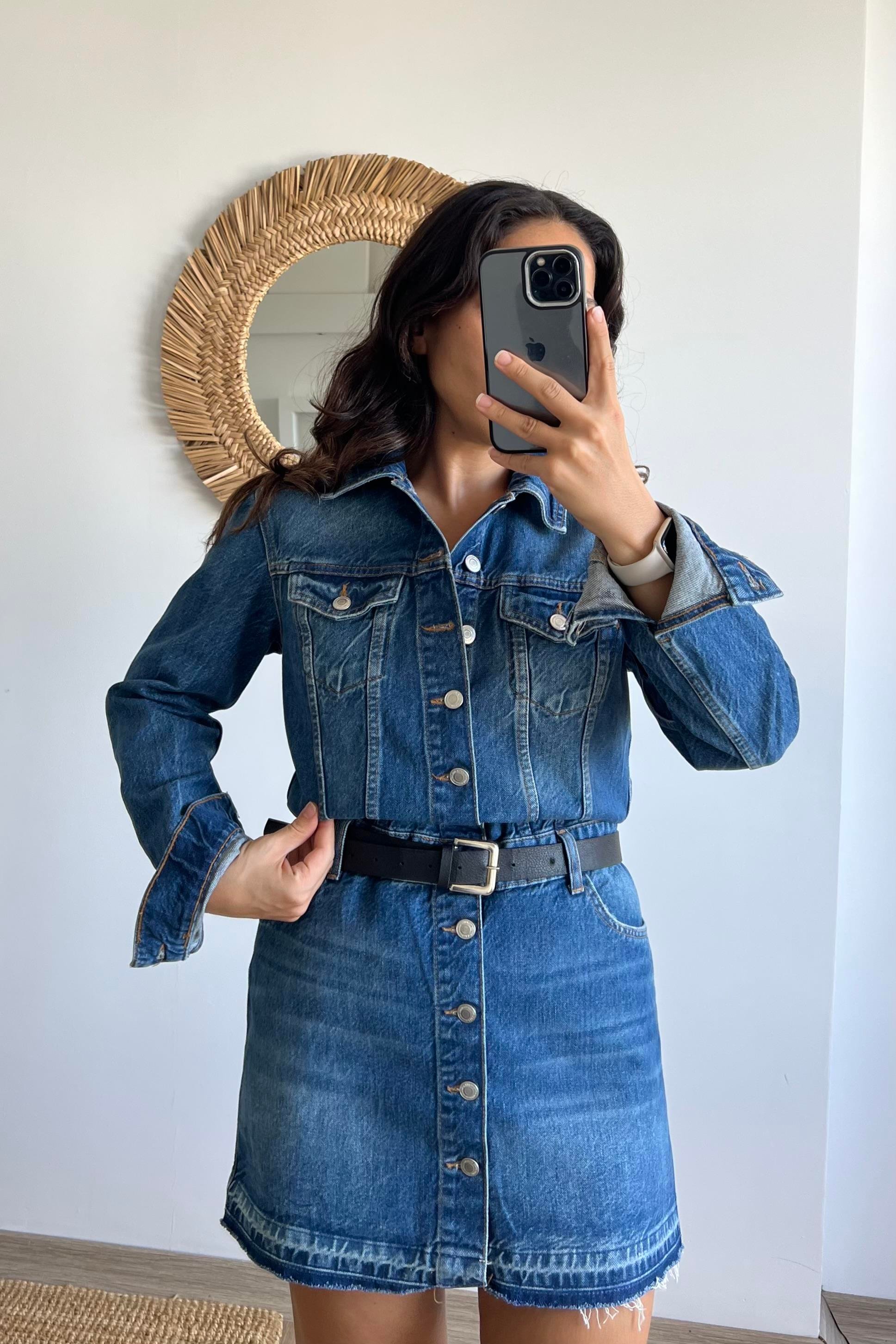 ZR Mini Kot Elbise uygun fiyatlarda www.butikhola.com adresinde