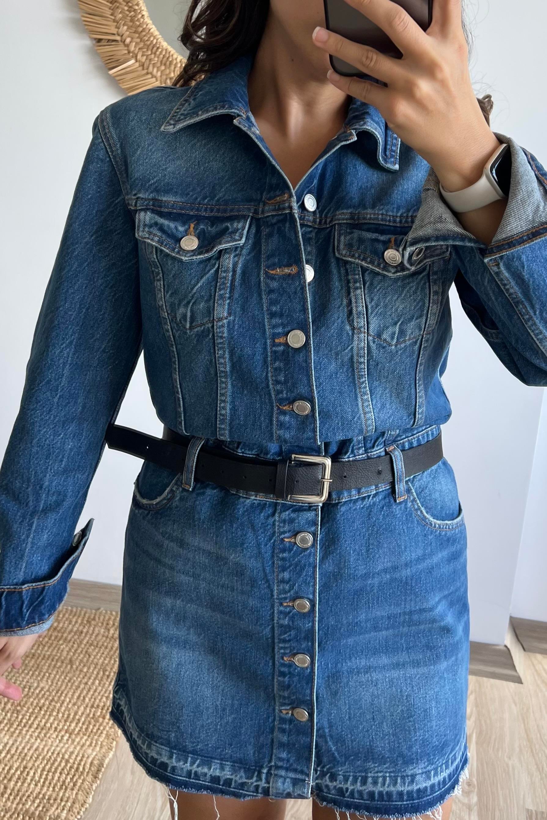 ZR Mini Kot Elbise uygun fiyatlarda www.butikhola.com adresinde