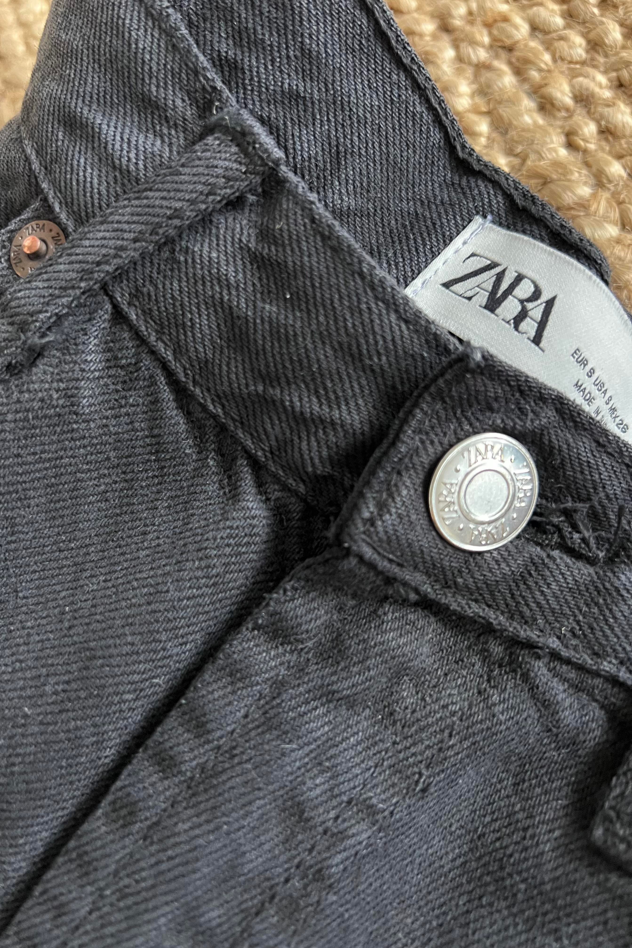 Zr Siyah Yıkamalı Wide Leg Jean uygun fiyatlarda www.butikhola.com adresinde