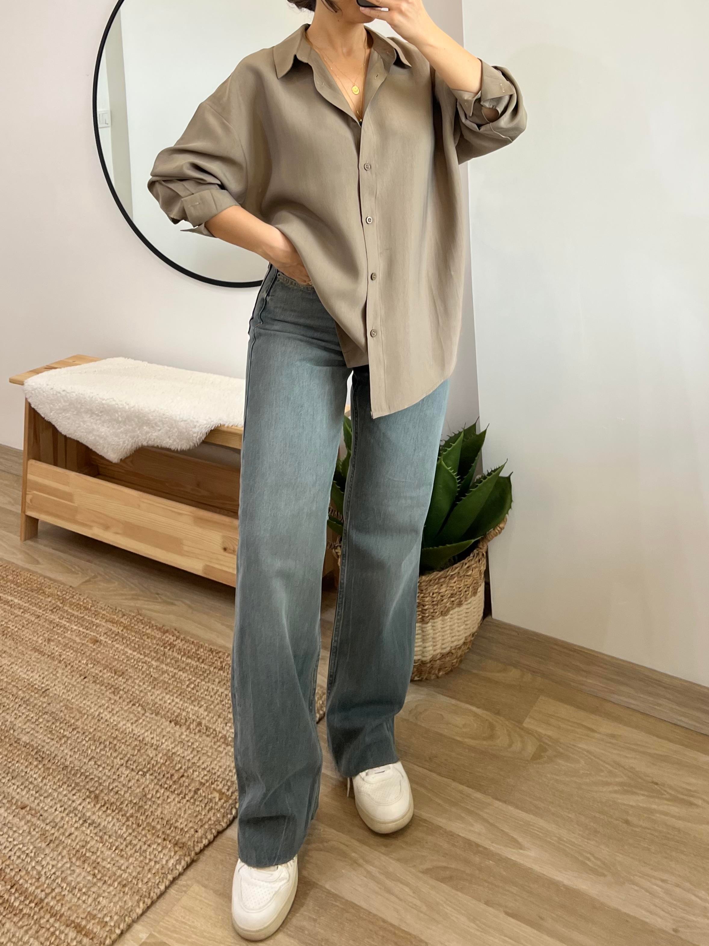 Zr Yıkamalı Long Straight Fit Kesik Paça Jean  uygun fiyatlarda www.butikhola.com adresinde