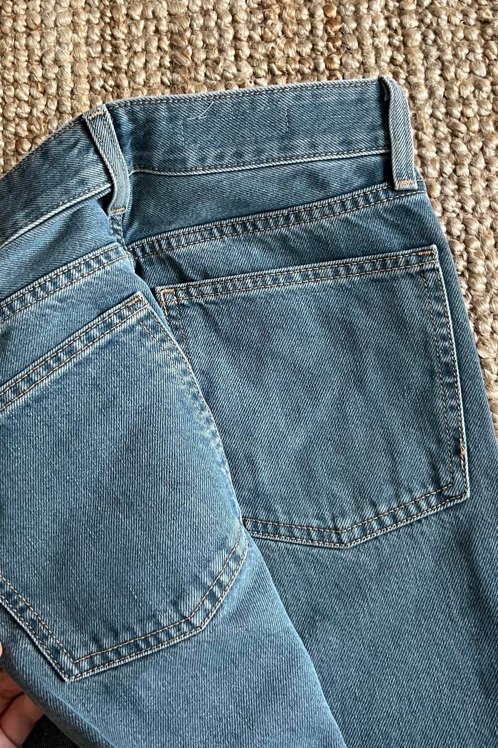 Zr Yıkamalı Long Straight Fit Kesik Paça Jean  uygun fiyatlarda www.butikhola.com adresinde