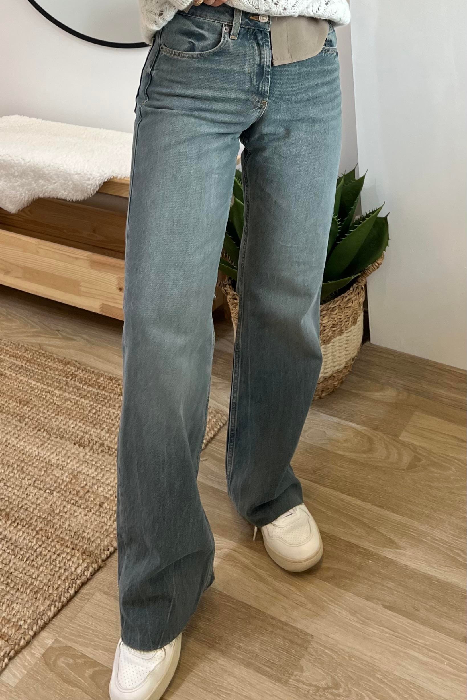 Zr Yıkamalı Long Straight Fit Kesik Paça Jean  uygun fiyatlarda www.butikhola.com adresinde