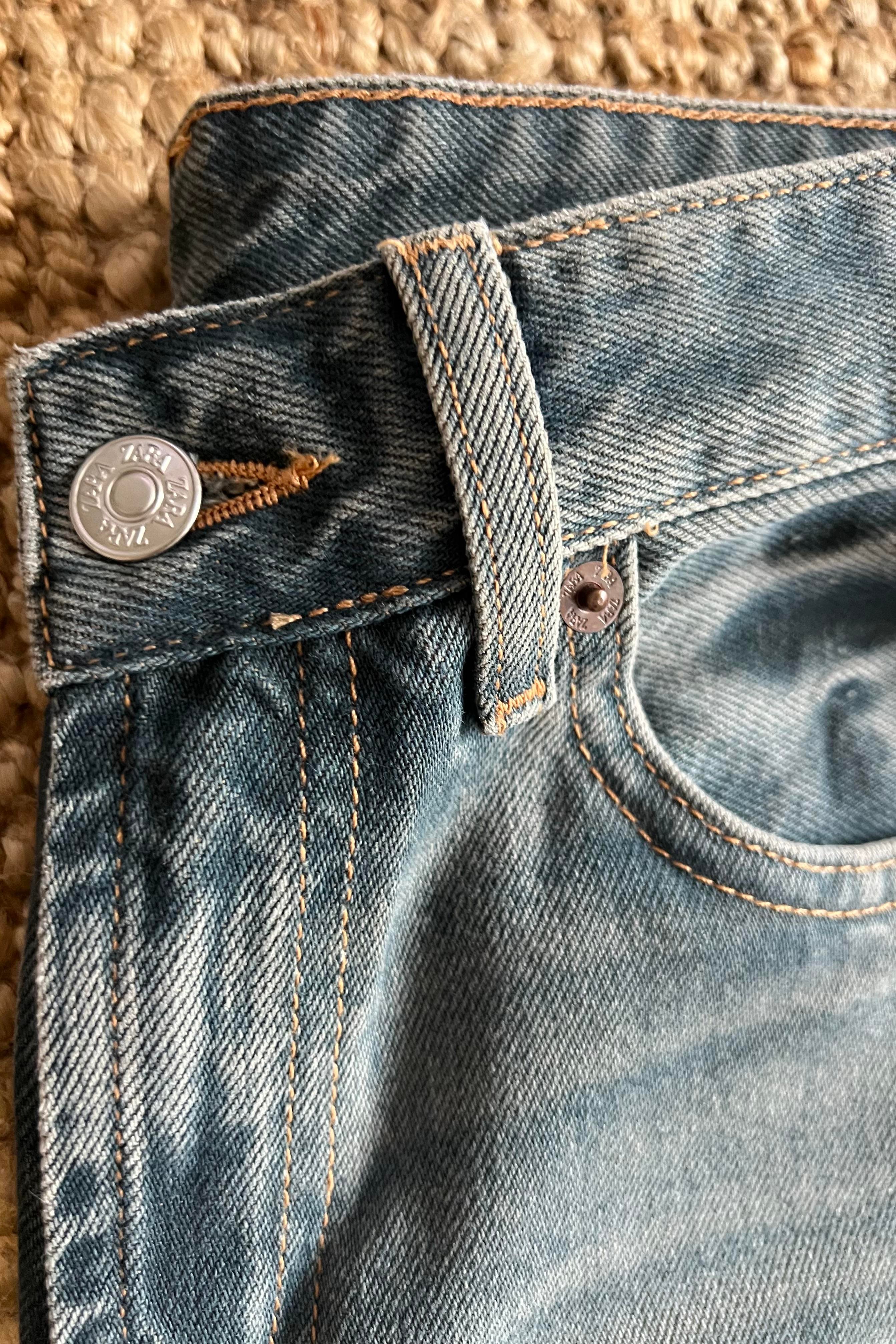 Zr Yıkamalı Long Straight Fit Kesik Paça Jean  uygun fiyatlarda www.butikhola.com adresinde
