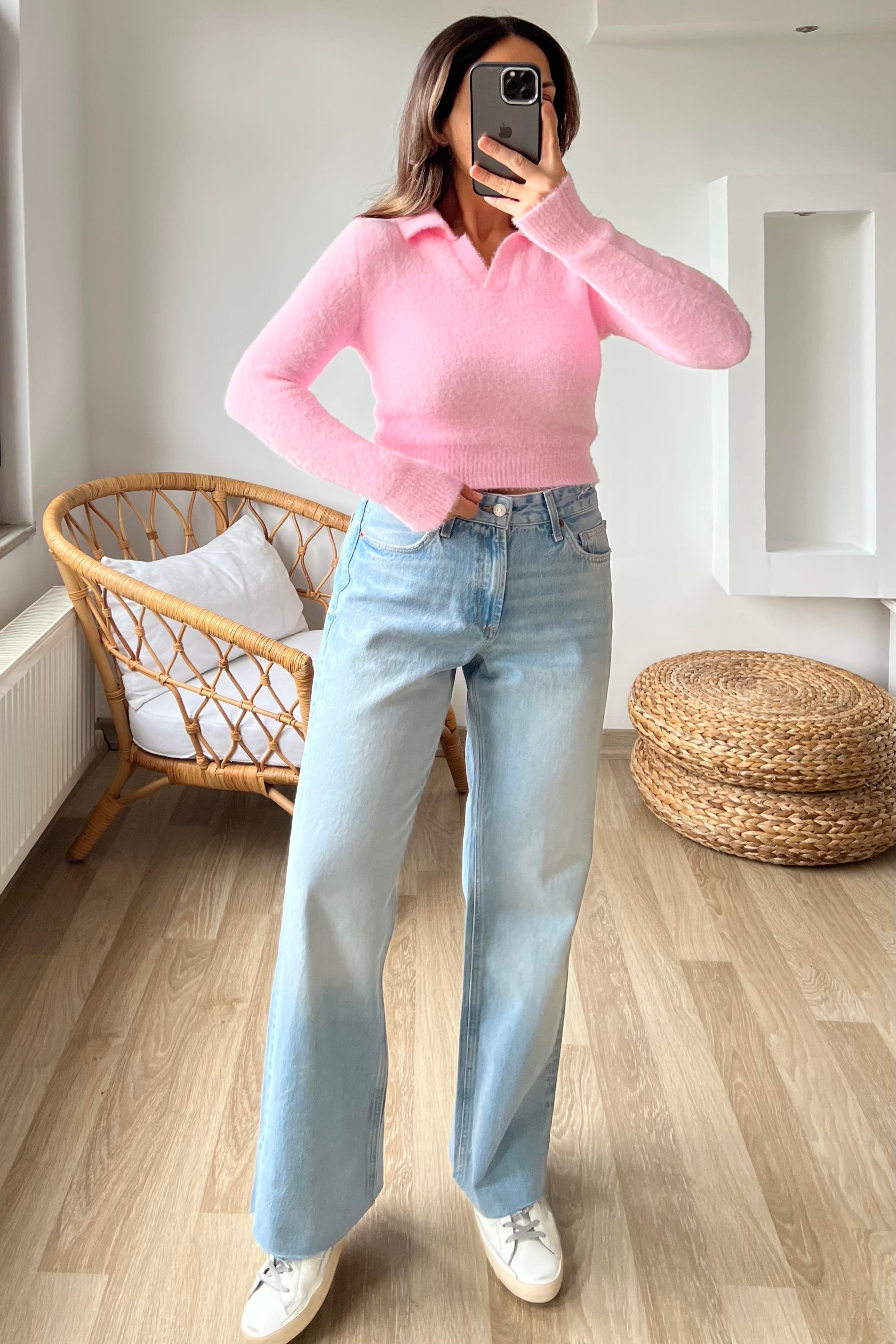 Zr Yıkamalı Straight Fit Kesik Paça Jean  uygun fiyatlarda www.butikhola.com adresinde