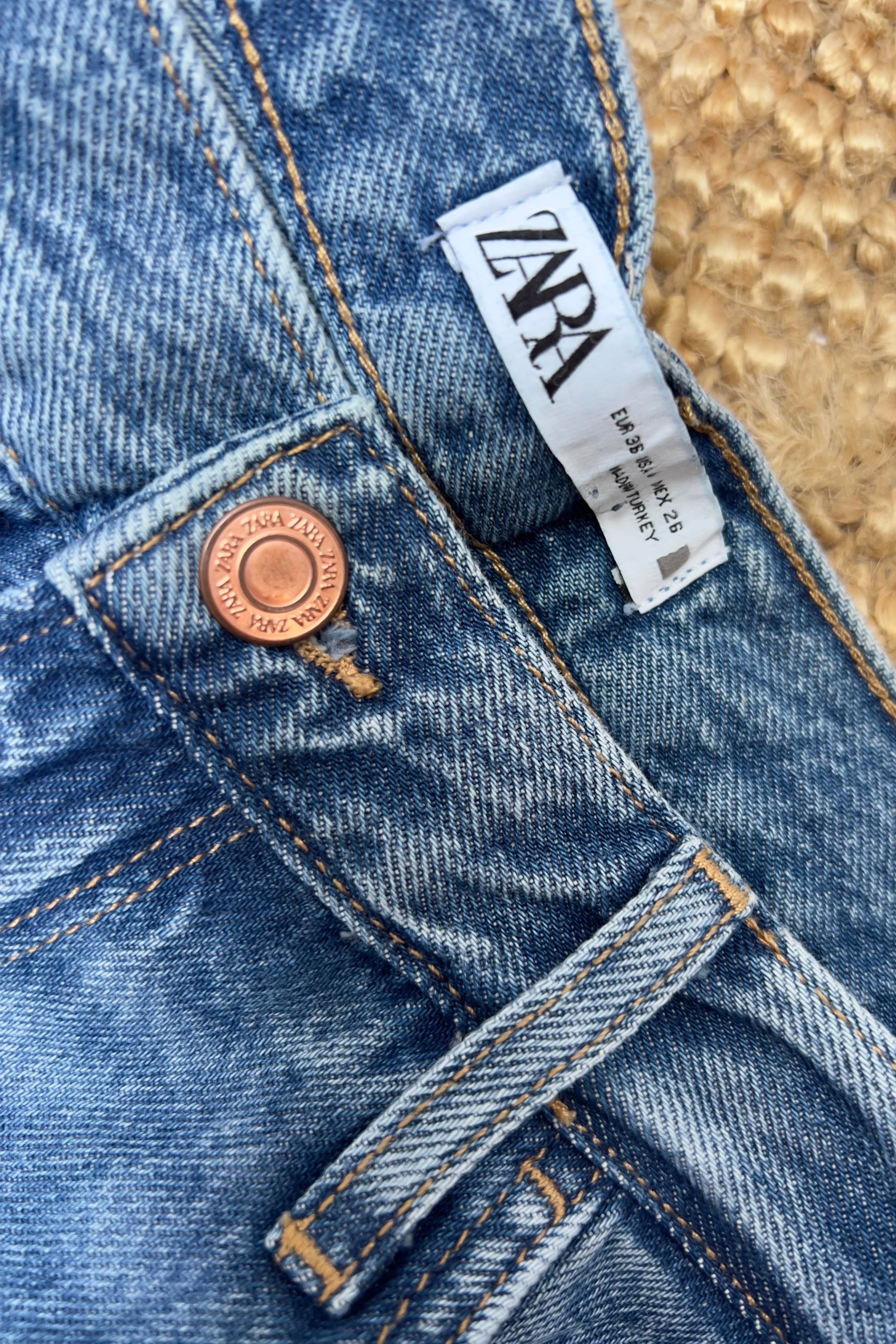 Zr Yüksek Bel Yıkamalı Bol Paça Jean uygun fiyatlarda www.butikhola.com adresinde