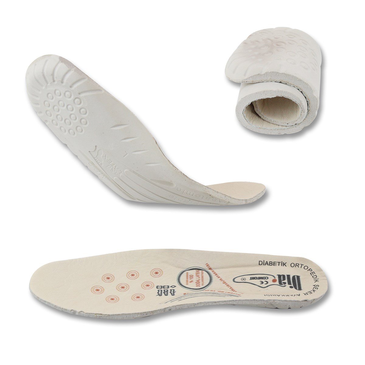 Erkek Tabanlık Diyabetik Anatomik Ortopedik