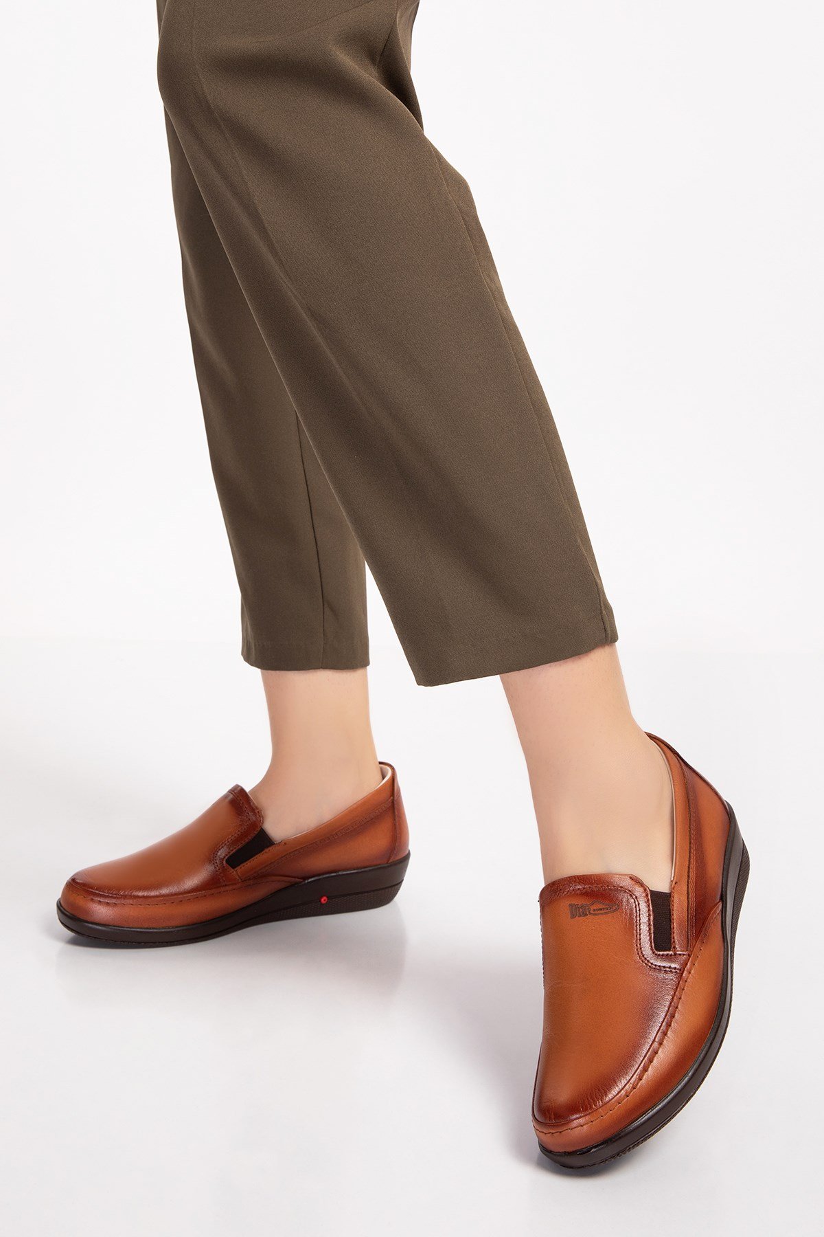 Brown Diabetic Orthopedic For Women Casual Shoes