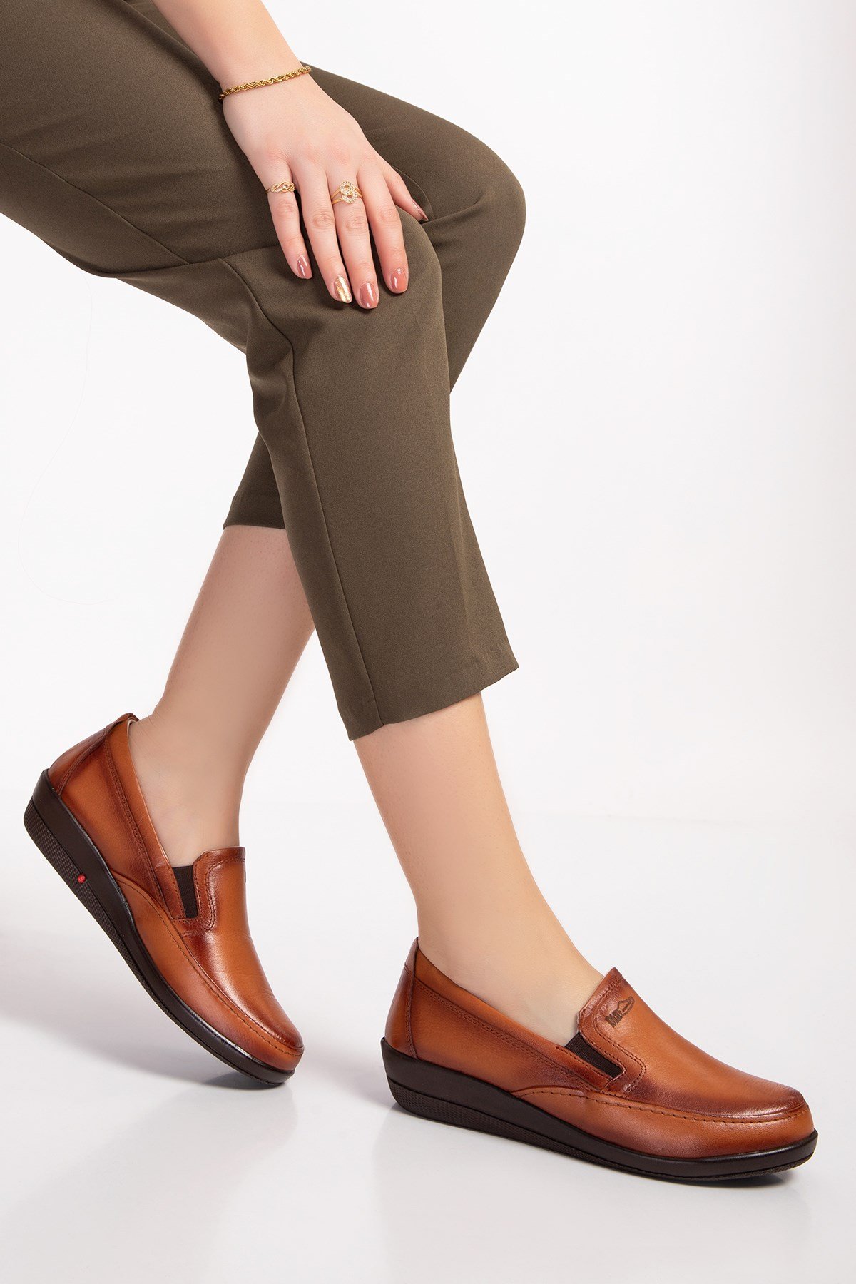 Brown Diabetic Orthopedic For Women Casual Shoes