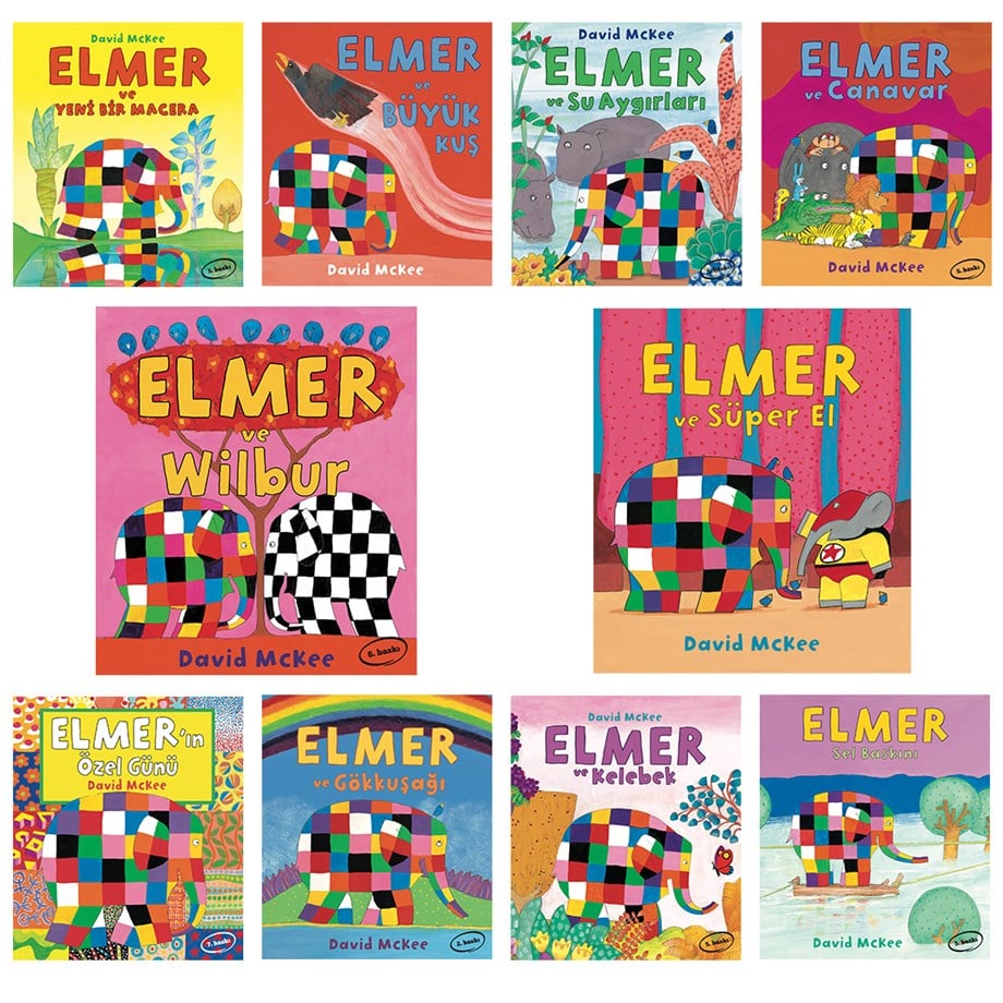 Elmer'ın Maceraları 10'lu Kitap Seti