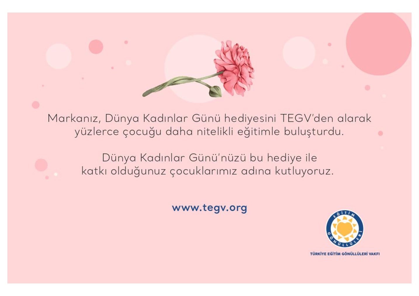TEGV Kadınlar Günü Kutu Ihlamurlu  Set 