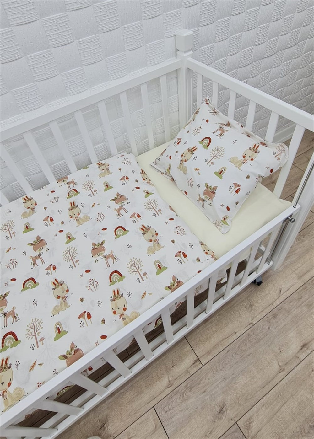 KREM PİKE YUVARLAK BABYNEST 