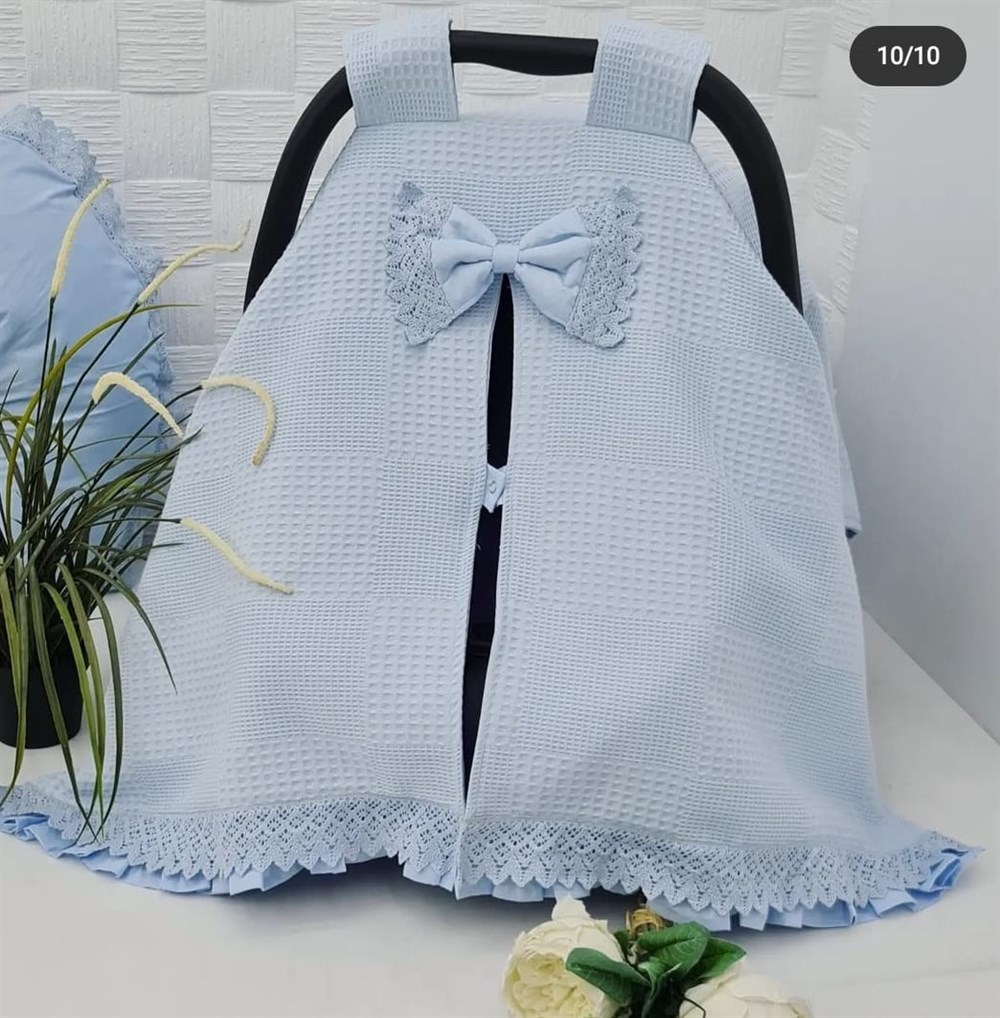 MAVİ BABYNEST 8 Lİ SET 