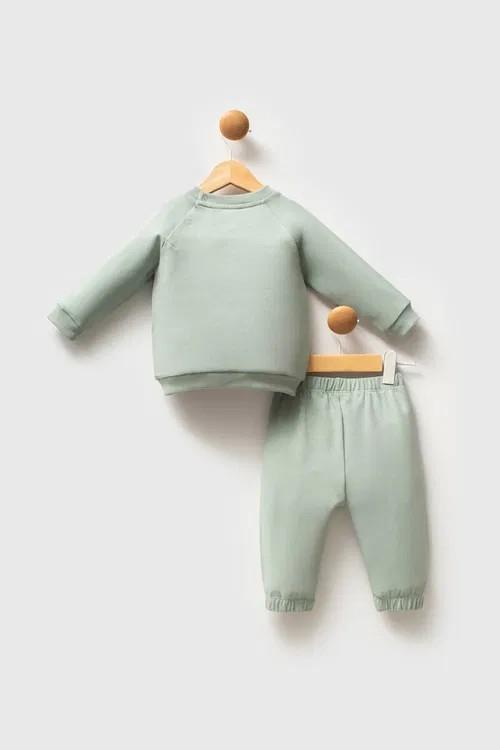 USB2586 U.S.POLO ASSN ERKEK BEBEK 2Lİ TAKIM YEŞİL