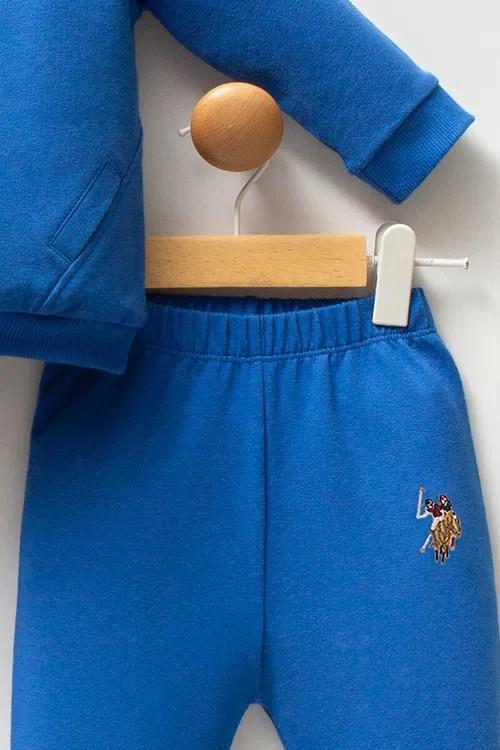 USB2586 U.S.POLO ASSN ERKEK BEBEK 2Lİ TAKIM MAVİ