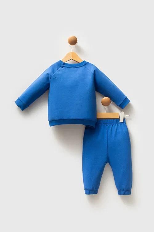 USB2586 U.S.POLO ASSN ERKEK BEBEK 2Lİ TAKIM MAVİ