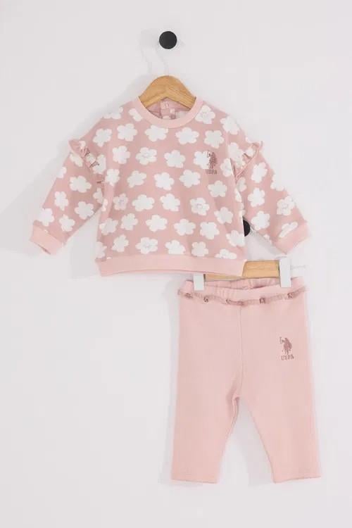 USB2770 U.S.POLO ASSN KIZ BEBEK 2Lİ TAKIM