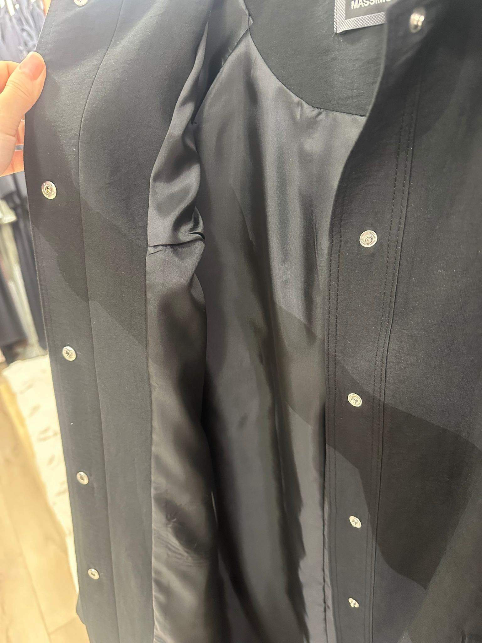 W27828 SİYAH TRENCH