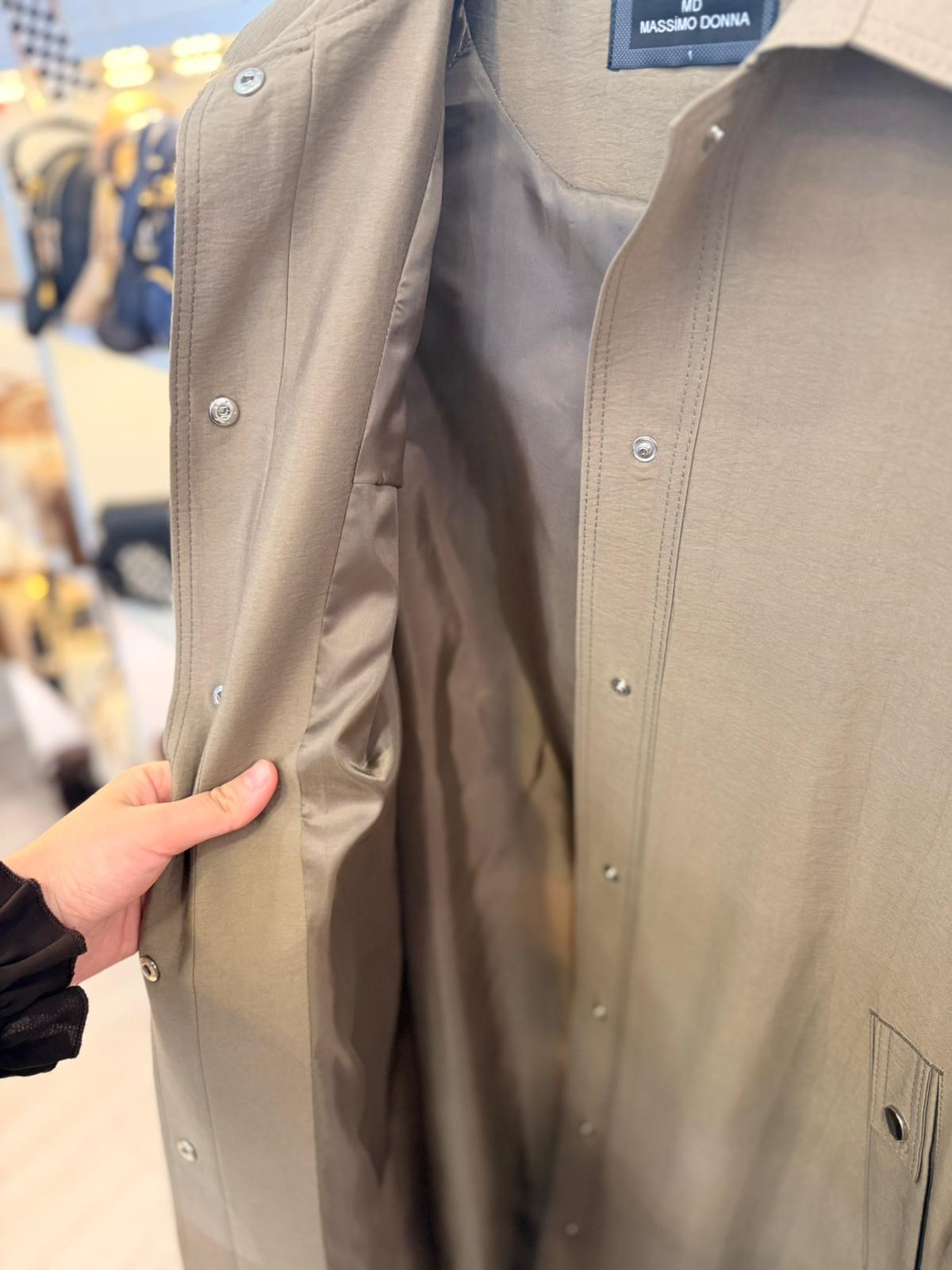 W27845  CAMEL TRENCH