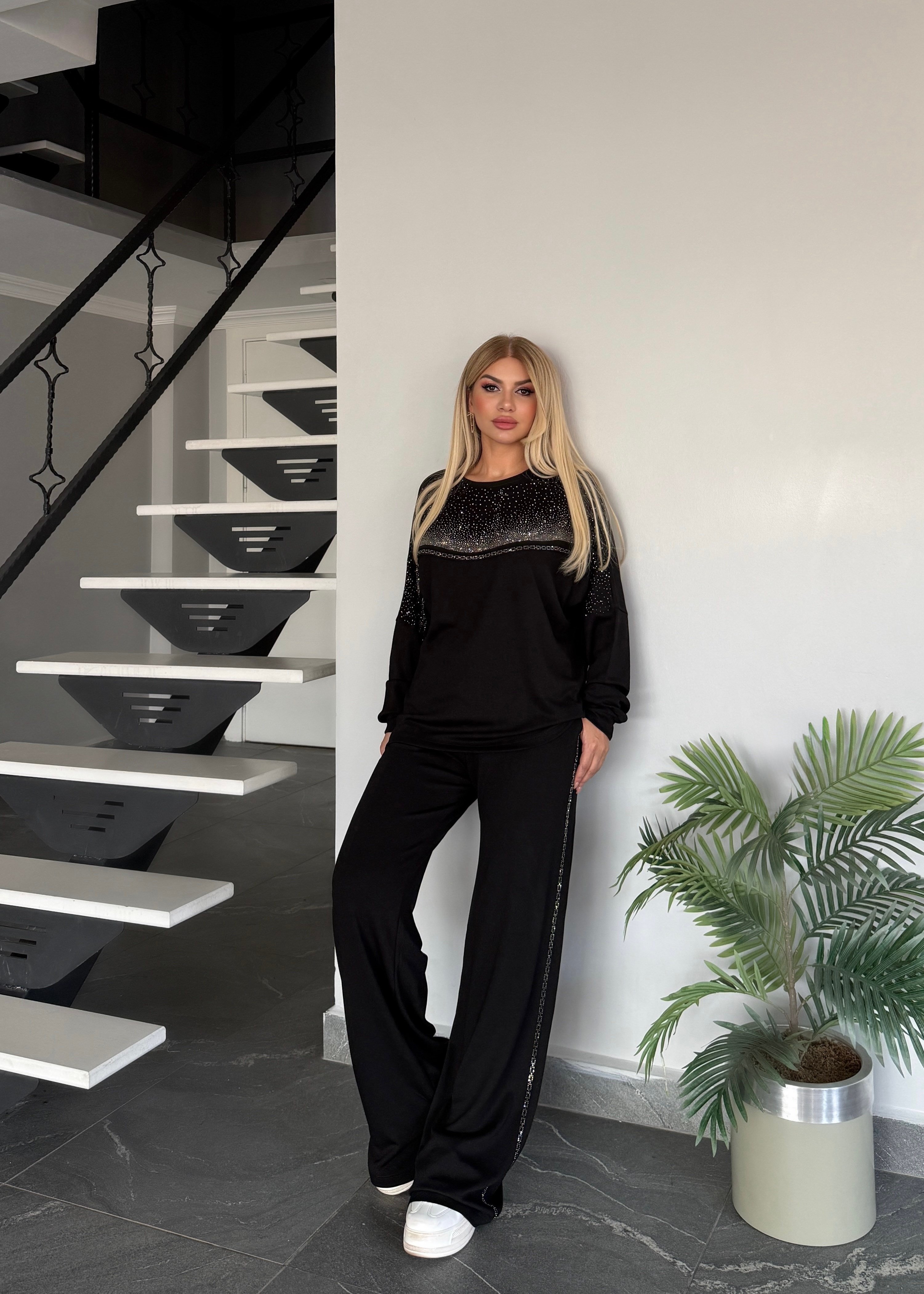 BB Glam takım siyah 